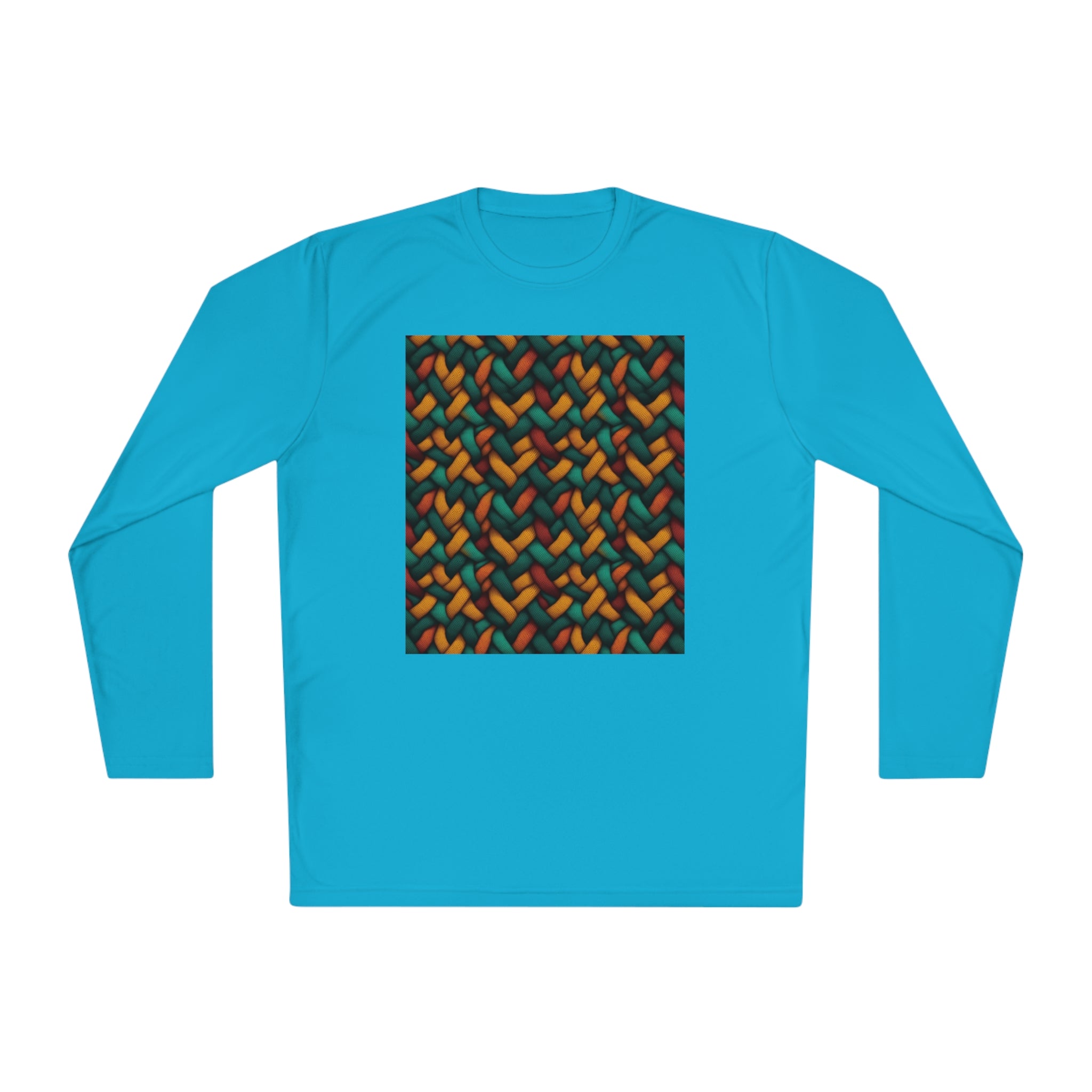 Unisex Lightweight Long Sleeve Tee (AOP) - Abstract Designs 12