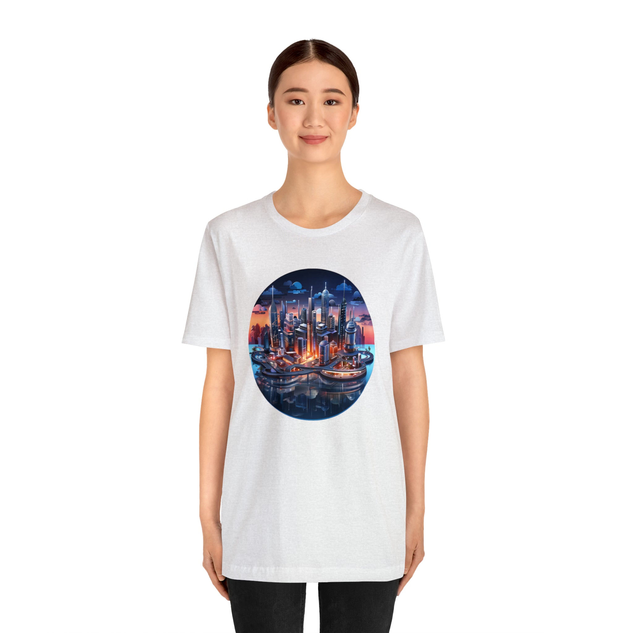 Unisex Jersey Short Sleeve Tee - Isometric Designs 05