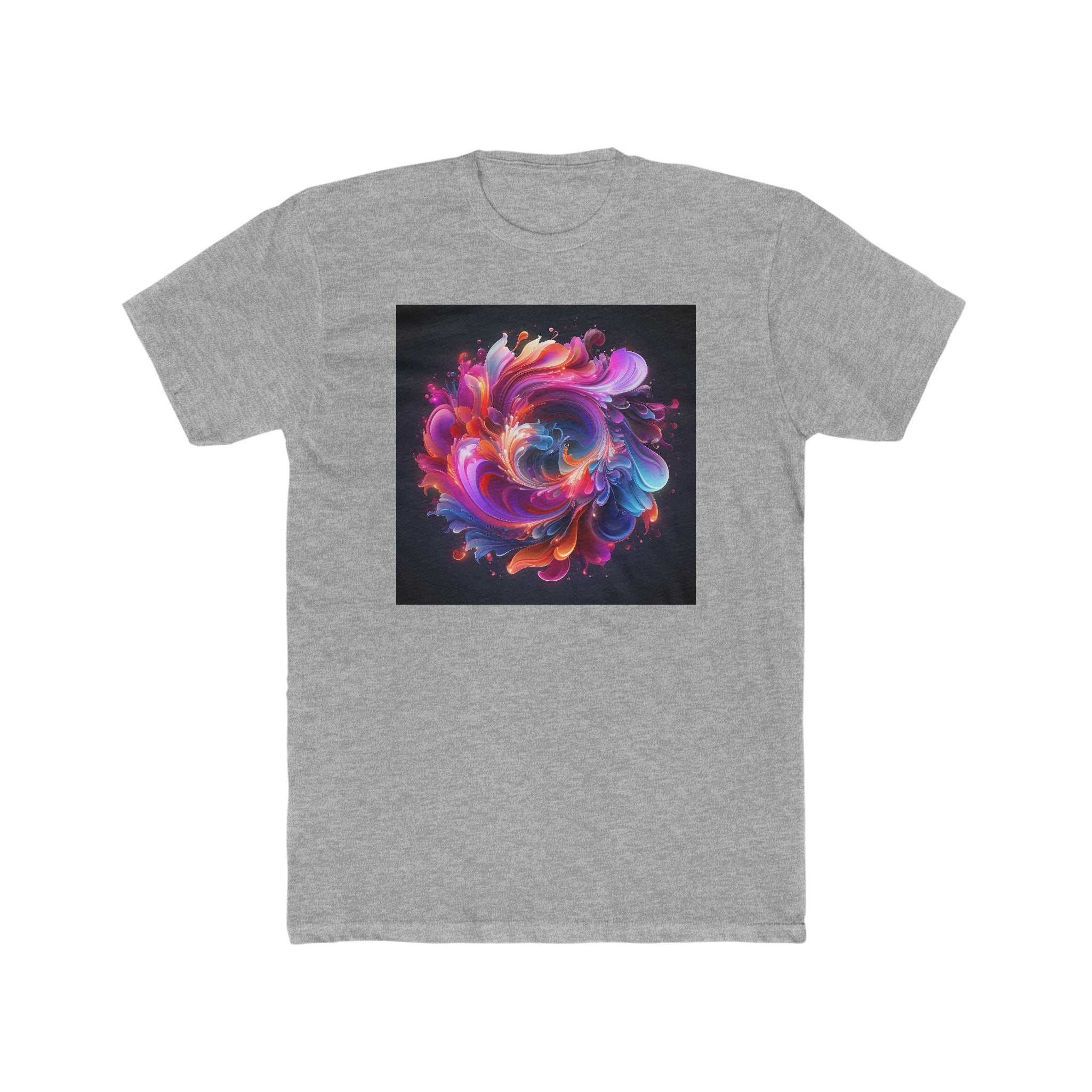 Men's Cotton Crew Tee - Vector Art Design 35
