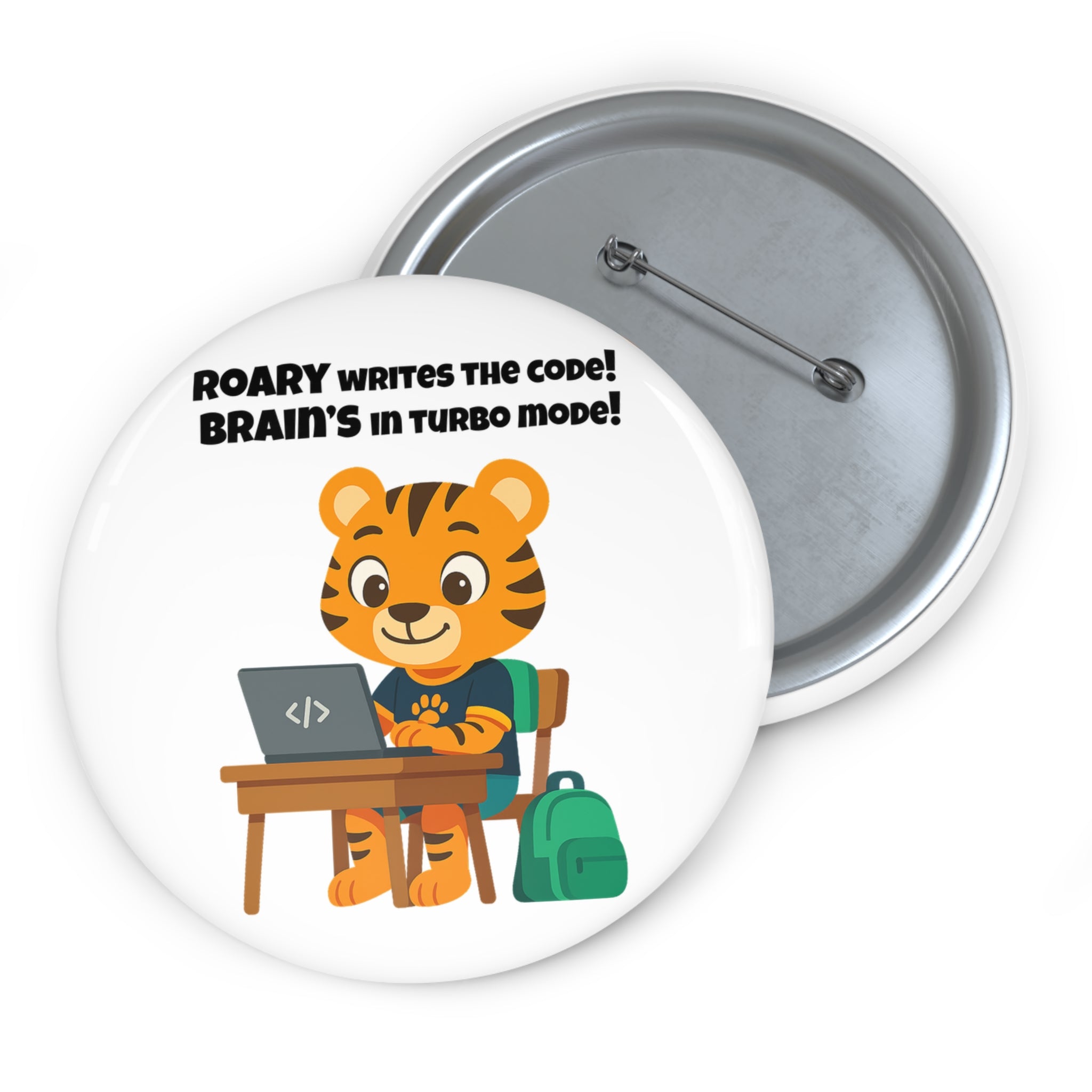 Roary Pin Buttons - Coding Time