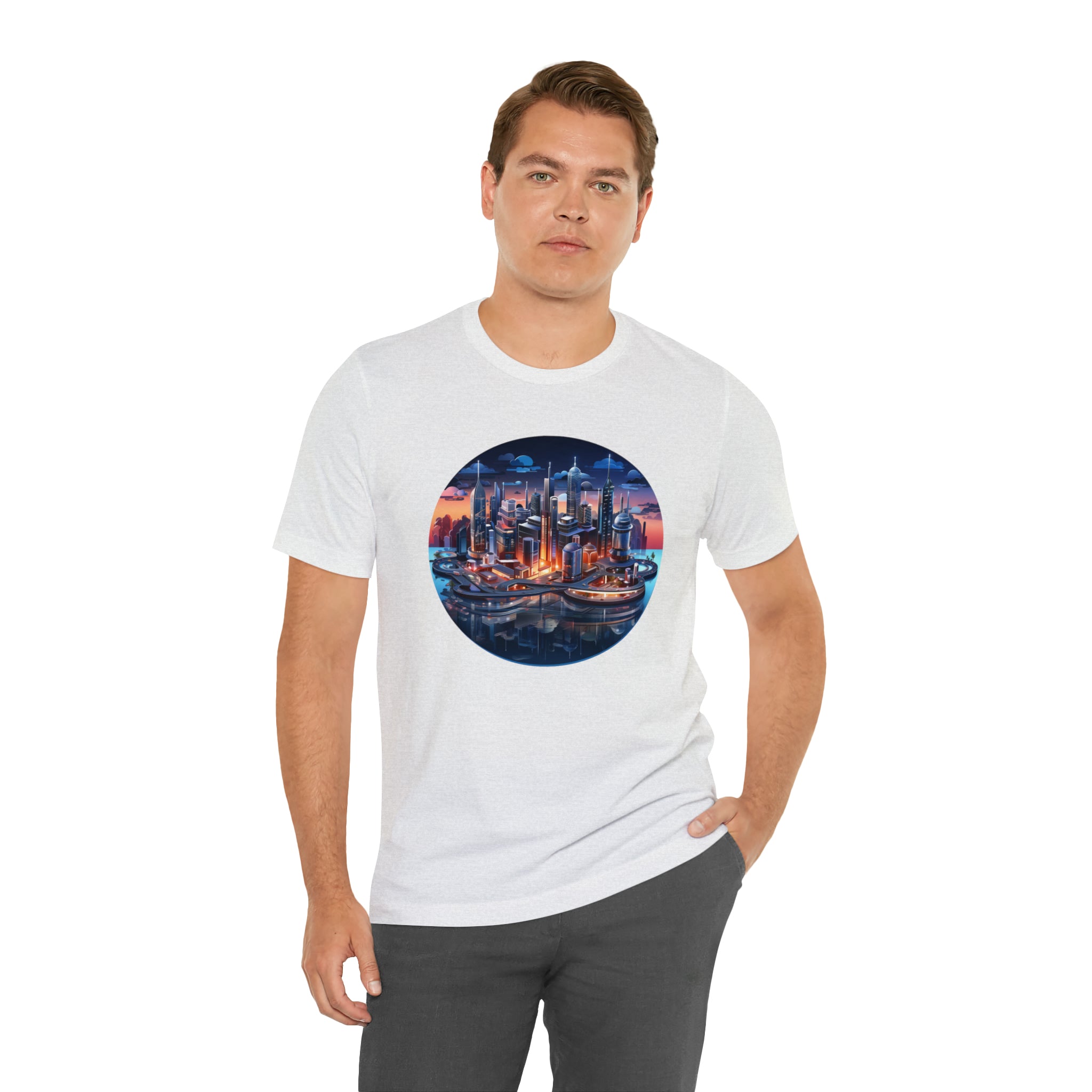 Unisex Jersey Short Sleeve Tee - Isometric Designs 05