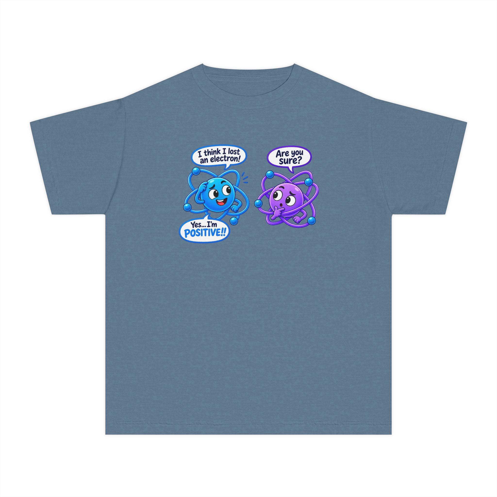 Youth Midweight Cotton Tee - Science collection - Atomic Conversation