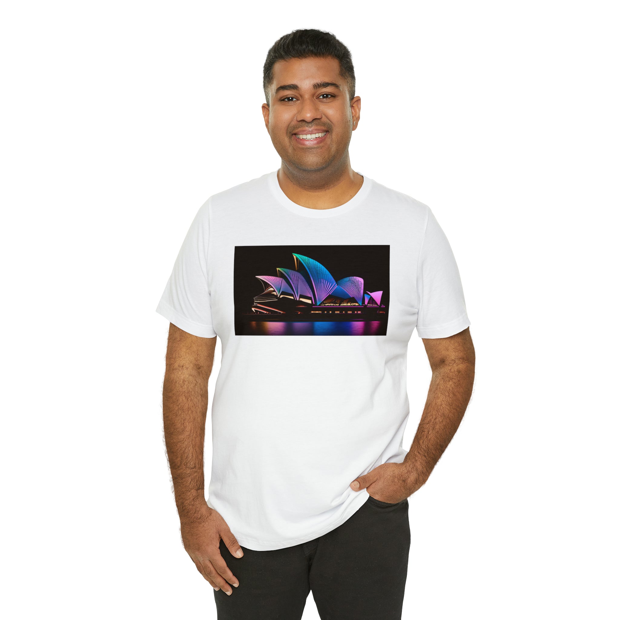 Unisex Jersey Short Sleeve Tee - Sydney Opera House, Australia