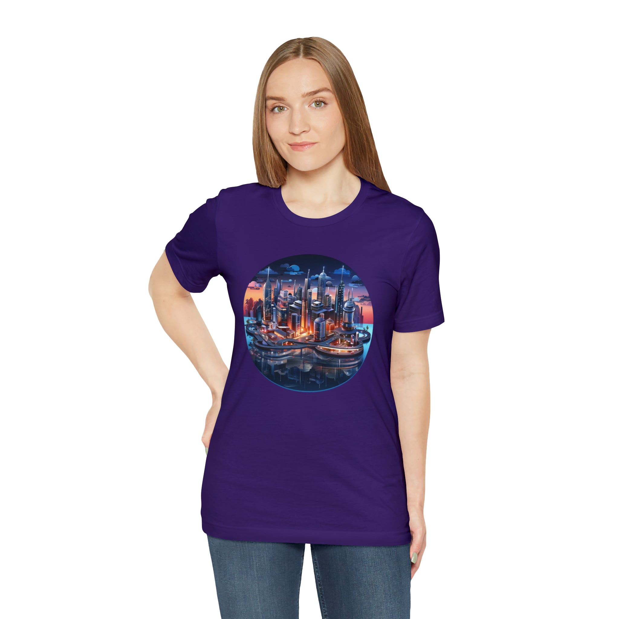 Unisex Jersey Short Sleeve Tee - Isometric Designs 05