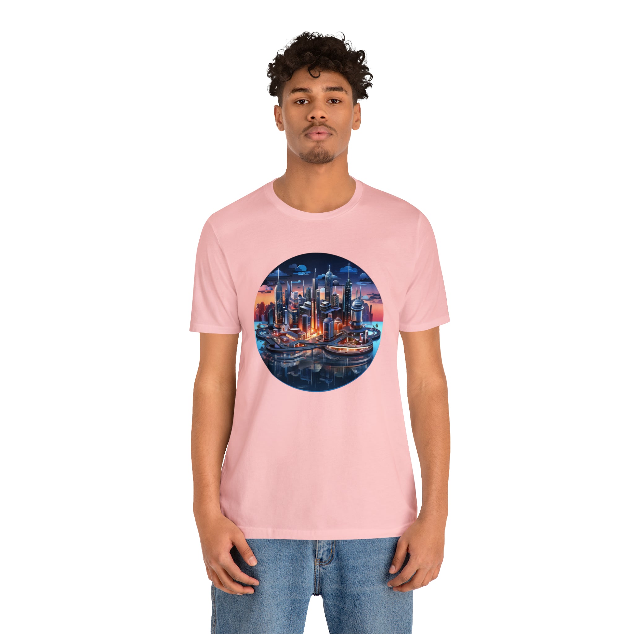 Unisex Jersey Short Sleeve Tee - Isometric Designs 05