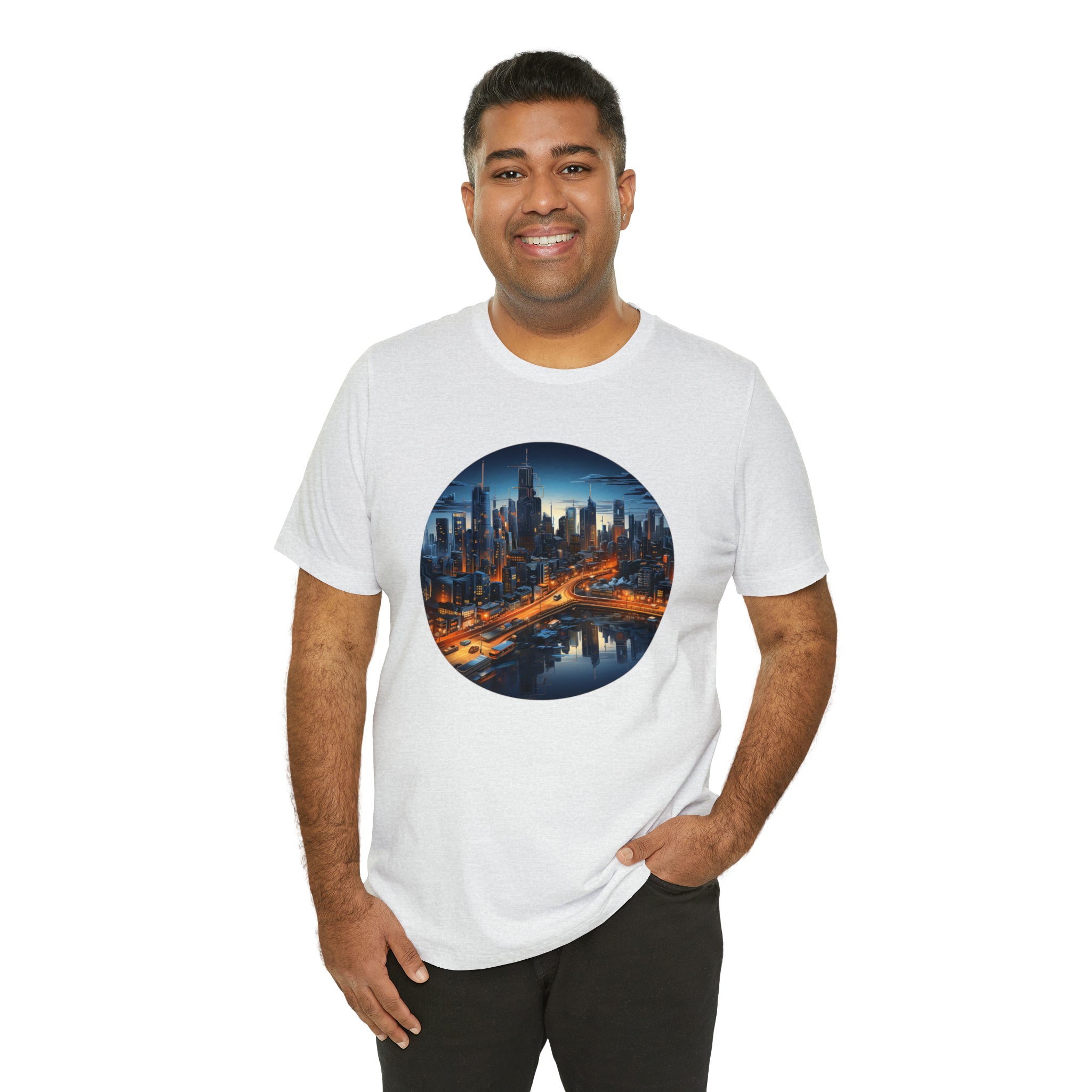 Unisex Jersey Short Sleeve Tee - Isometric Designs 06