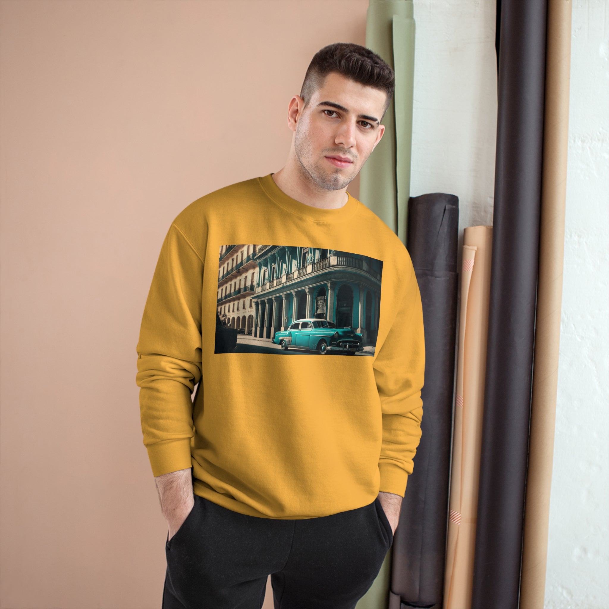 Champion Sweatshirt - Duotone Cities, Havana