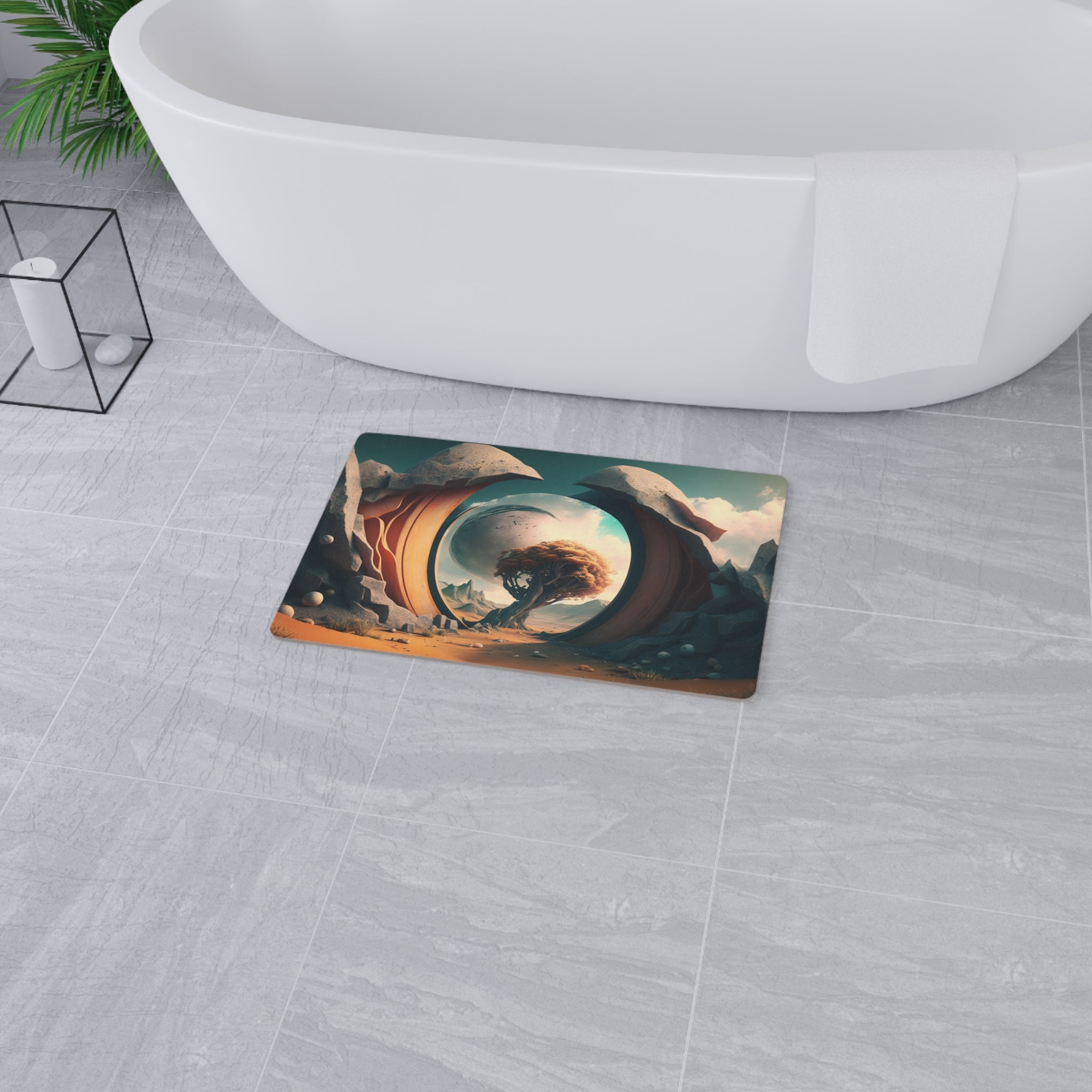 Floor Mat - Surrealist Digital Designs 09