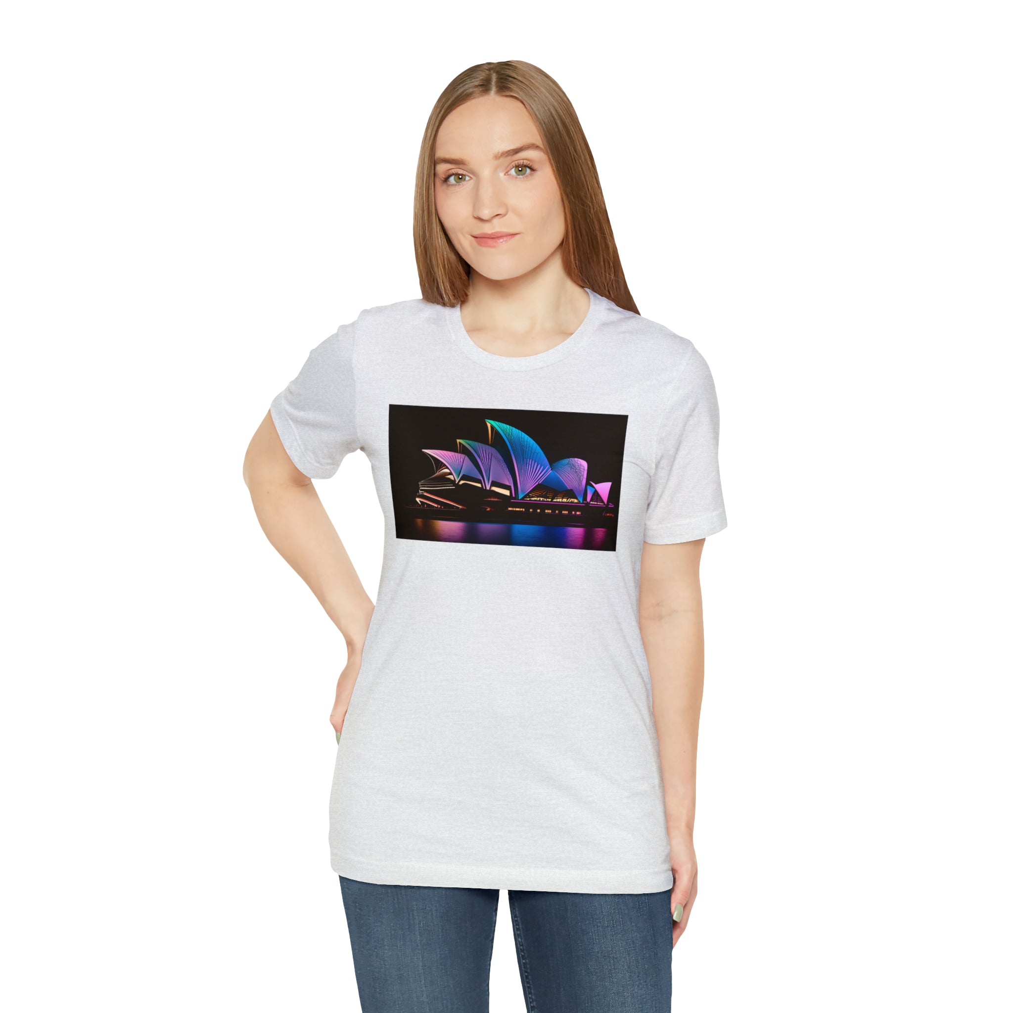 Unisex Jersey Short Sleeve Tee - Sydney Opera House, Australia