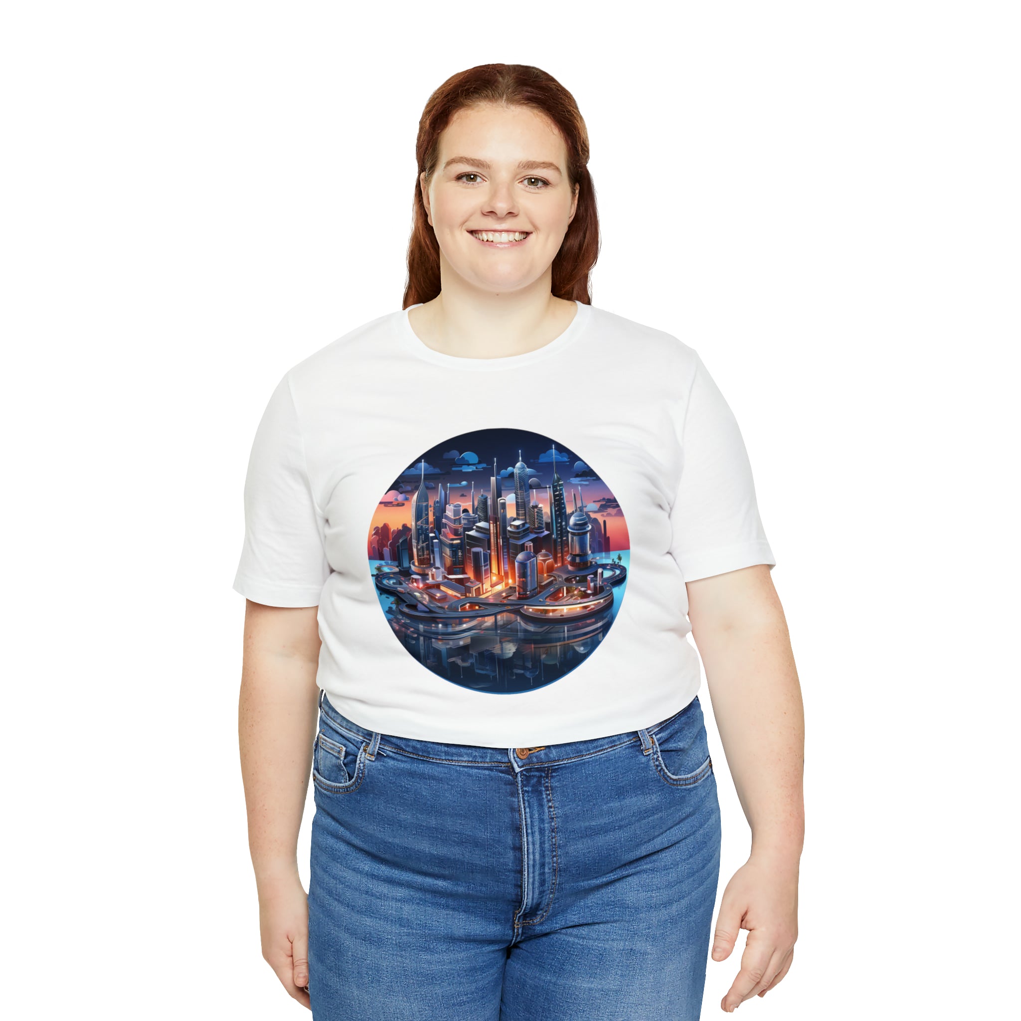 Unisex Jersey Short Sleeve Tee - Isometric Designs 05