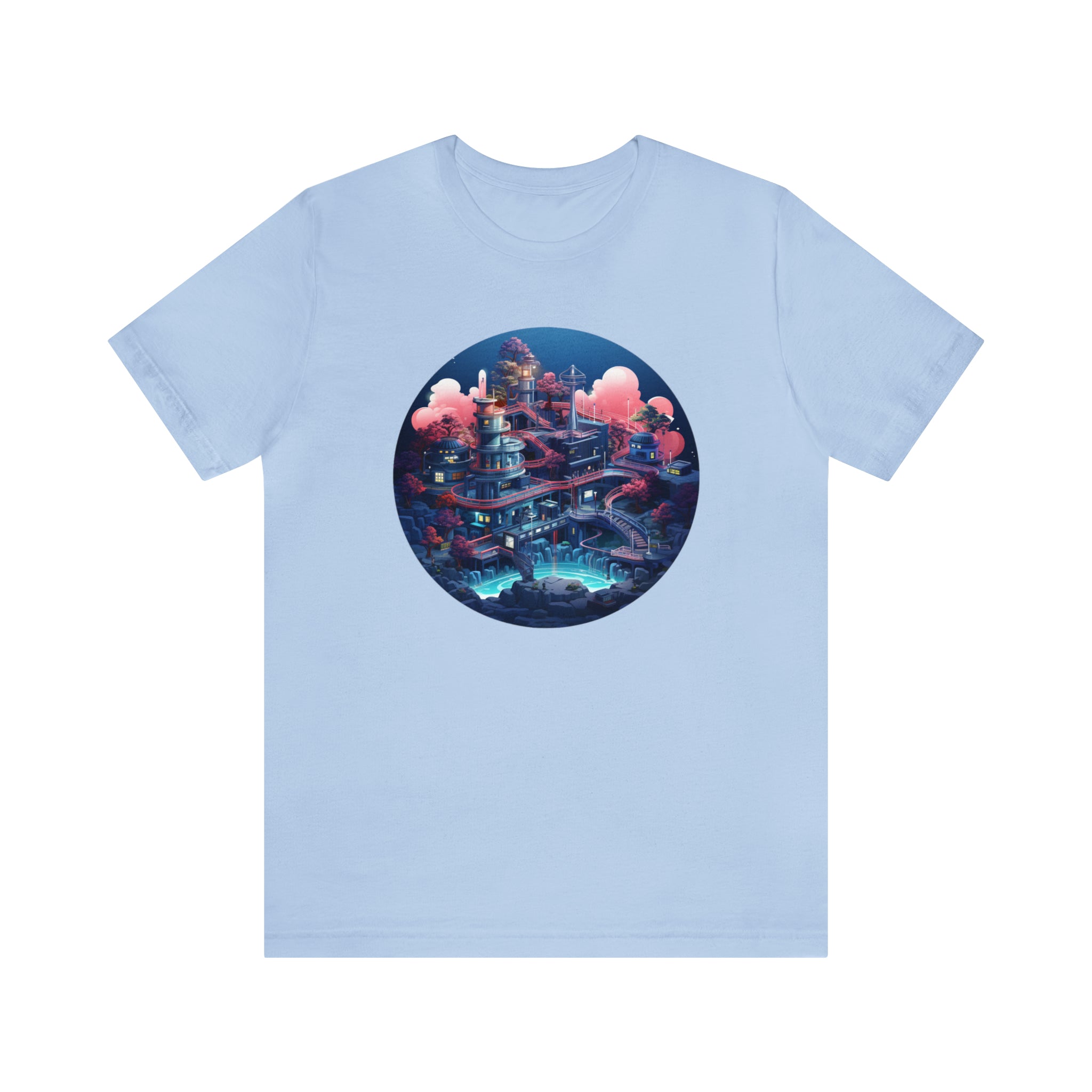 Unisex Jersey Short Sleeve Tee - Isometric Designs 03