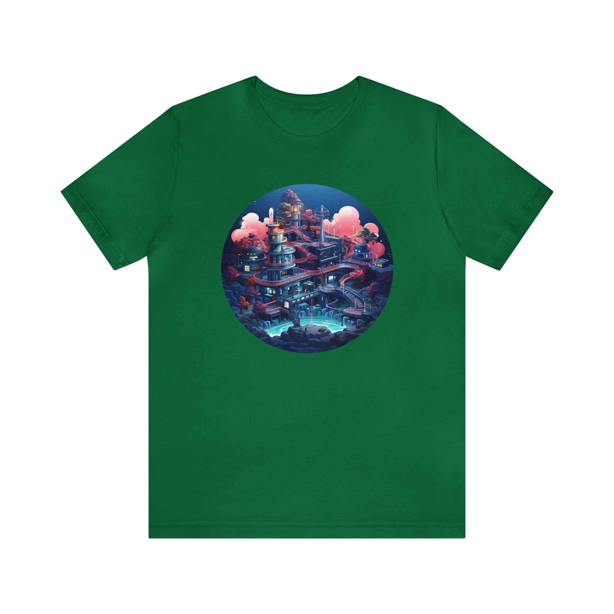 Unisex Jersey Short Sleeve Tee - Isometric Designs 03
