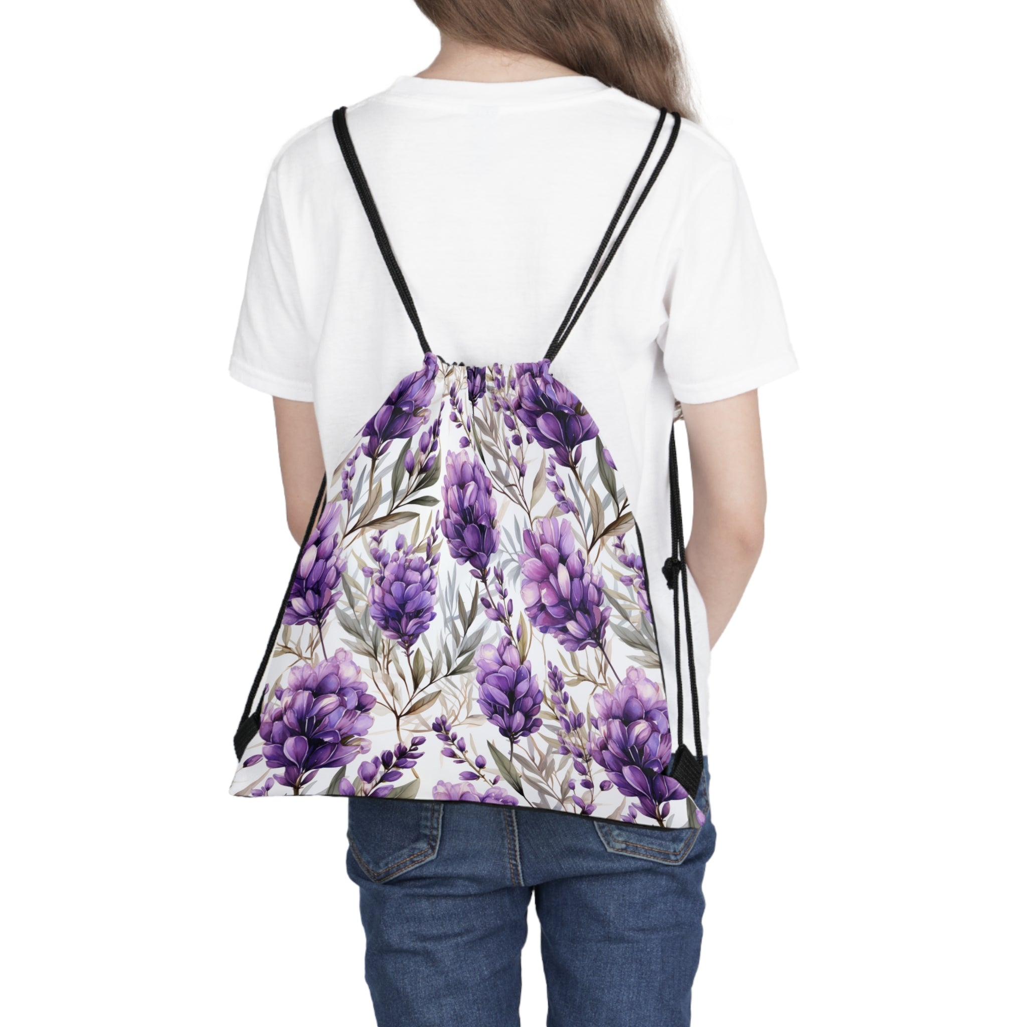 Outdoor Drawstring Bag (AOP) - Seamless Designs 11