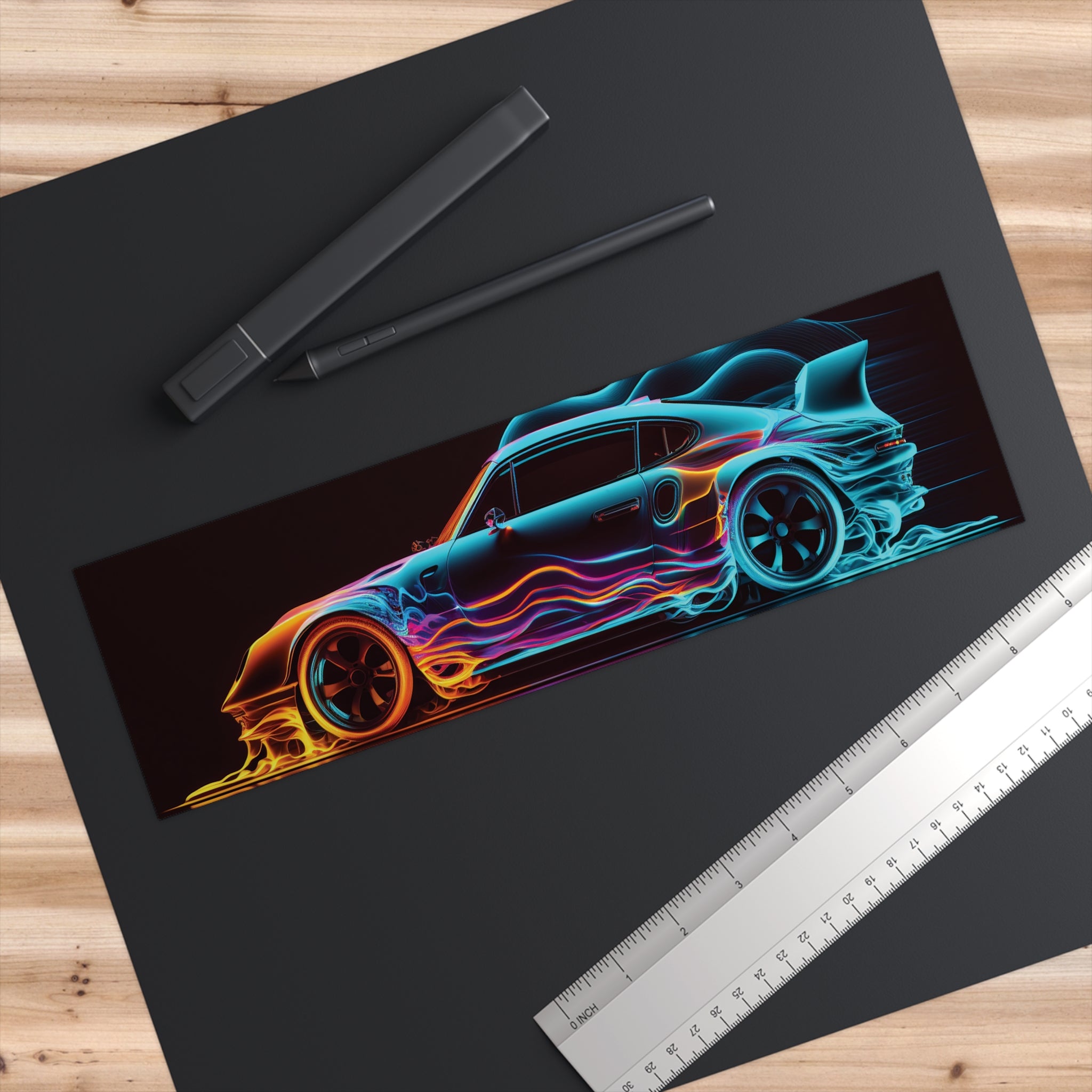 Bumper Stickers - Neon Car Design 02