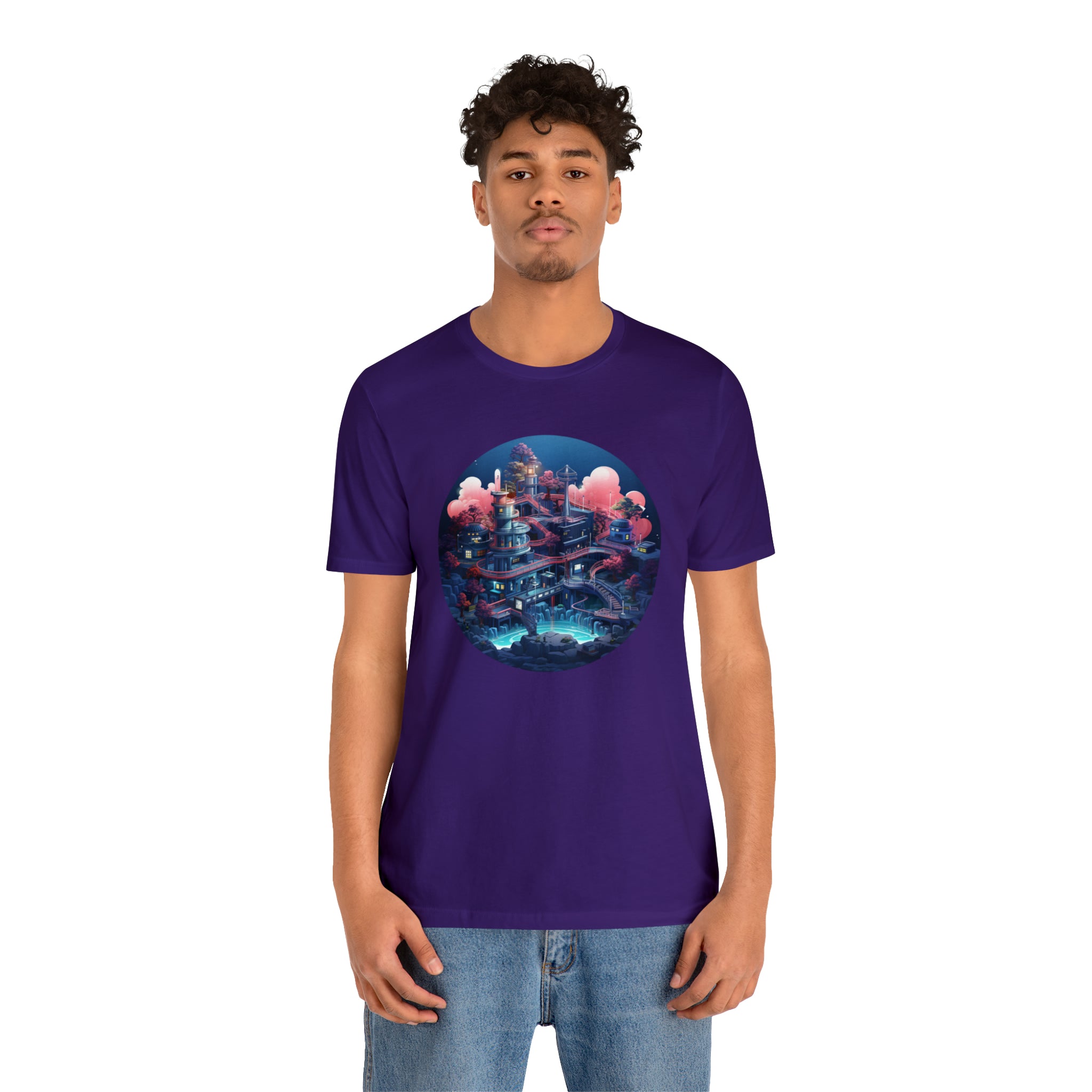 Unisex Jersey Short Sleeve Tee - Isometric Designs 03