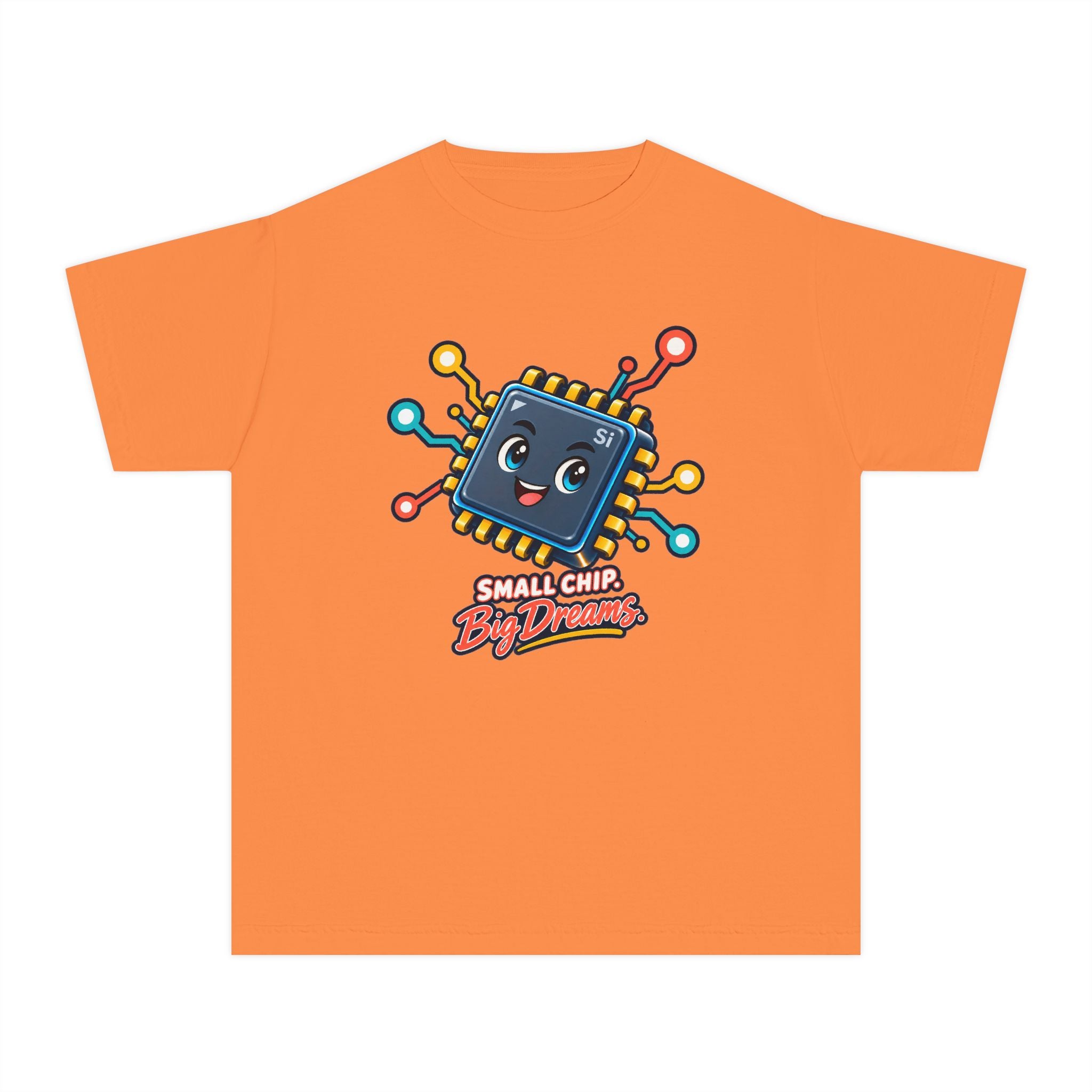 Youth Midweight Cotton Tee - Small Chip, Big Dreams