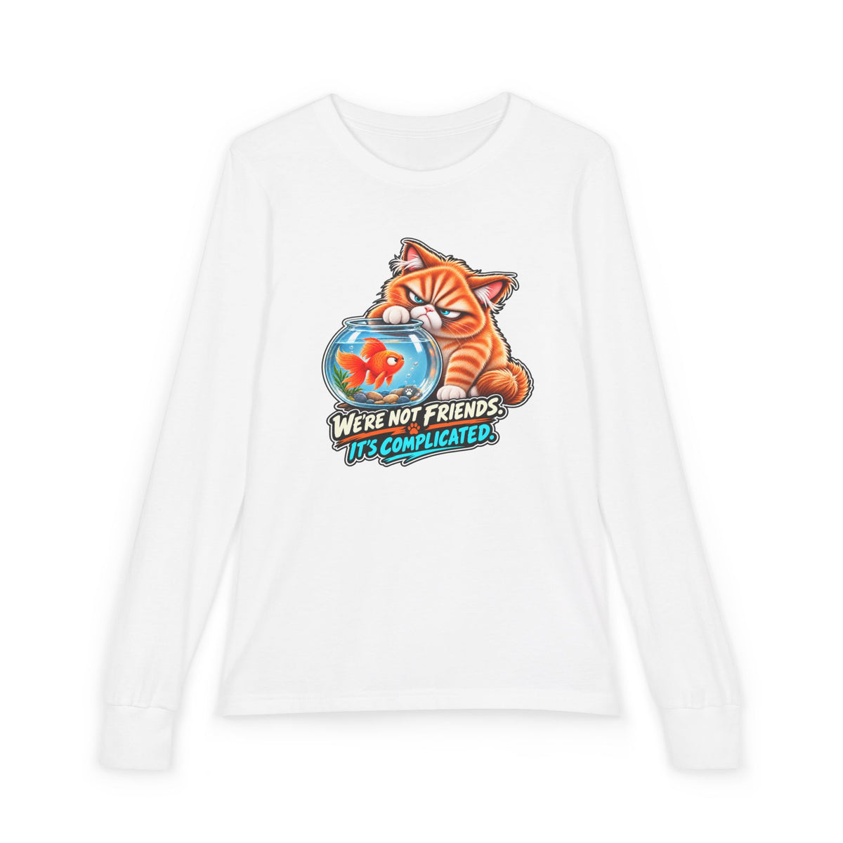 Fish Friend - Mildly Feral - Youth Long Sleeve Tee