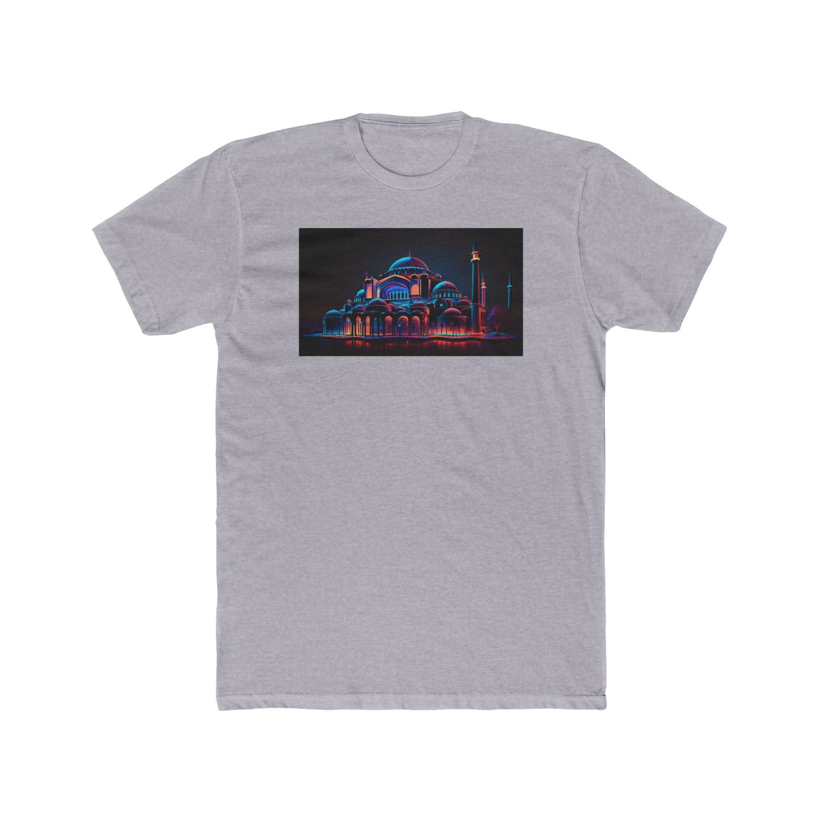 Hagia Sophia, a Elsewhere design, on a men's cotton crew tee