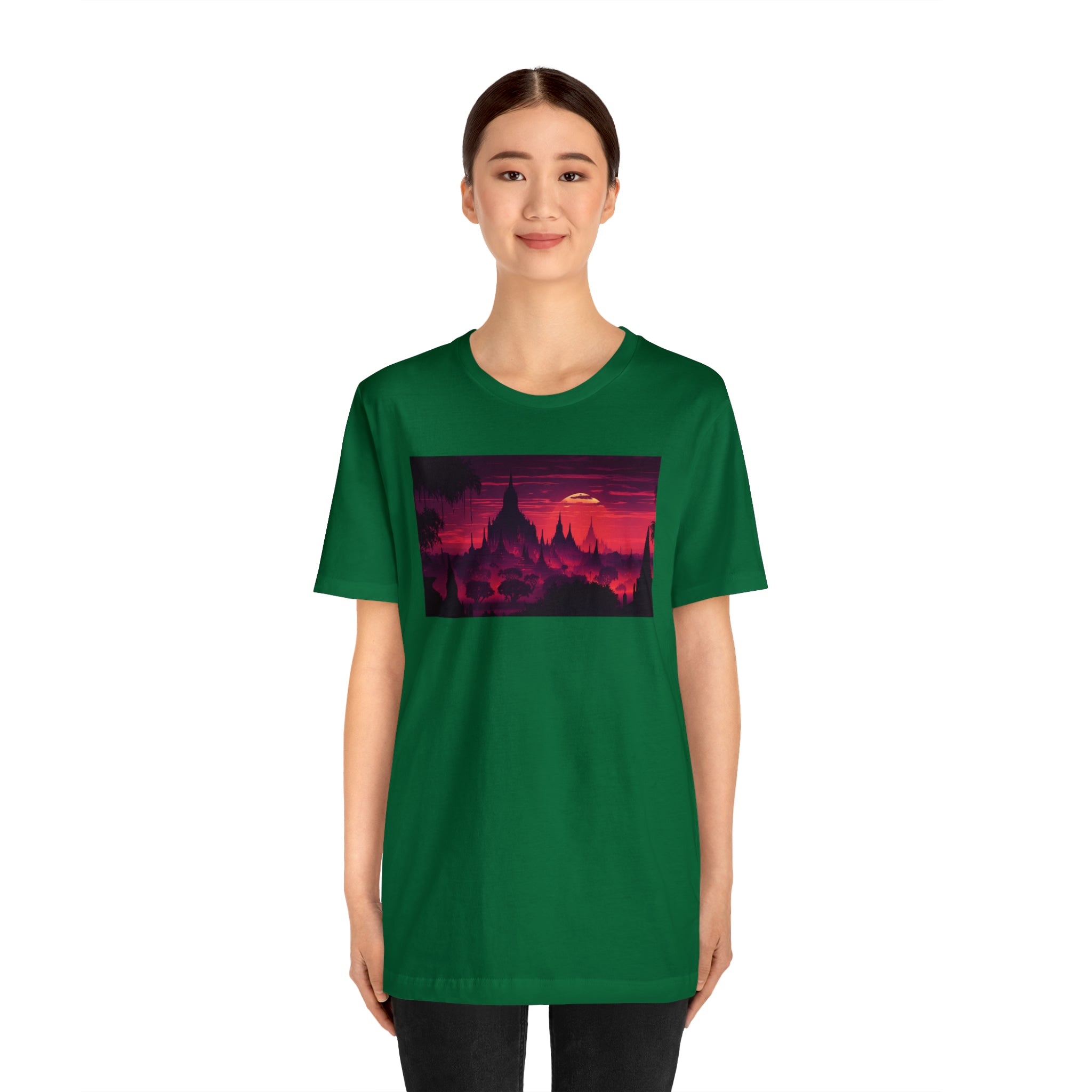 Unisex Jersey Short Sleeve Tee - Bagan, Myanmar