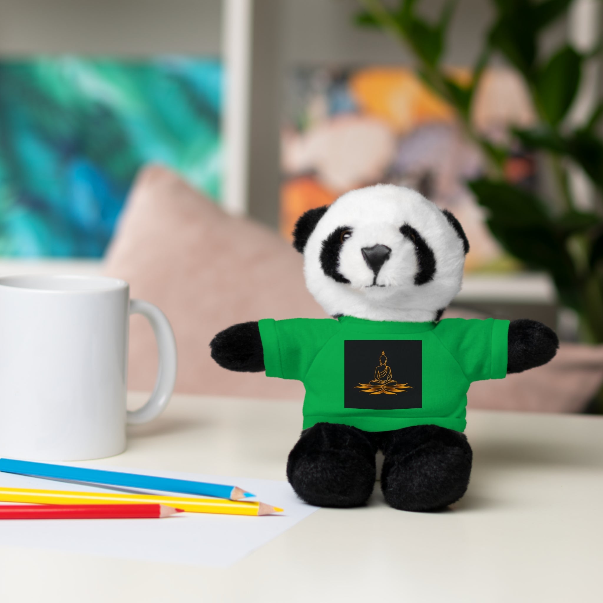 Plush Animal Gift - Meditation Tee