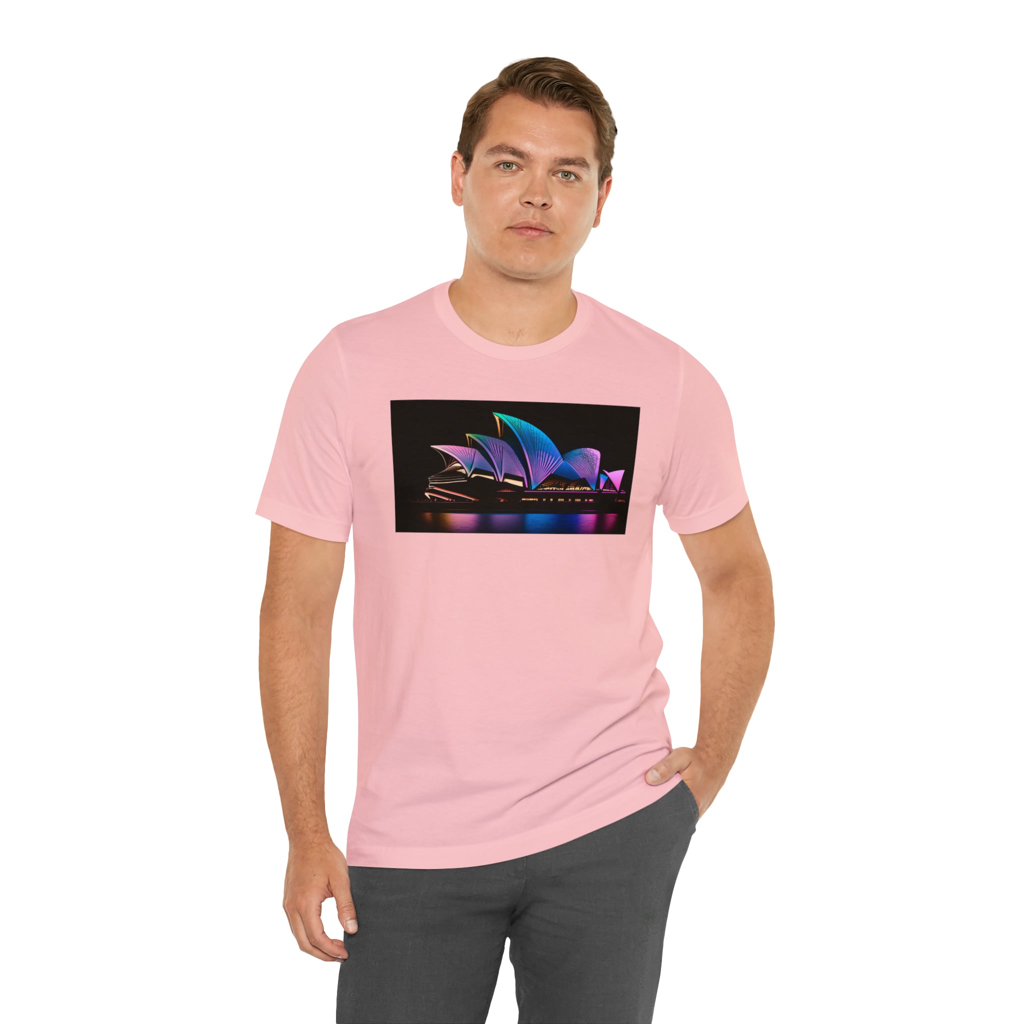 Unisex Jersey Short Sleeve Tee - Sydney Opera House, Australia