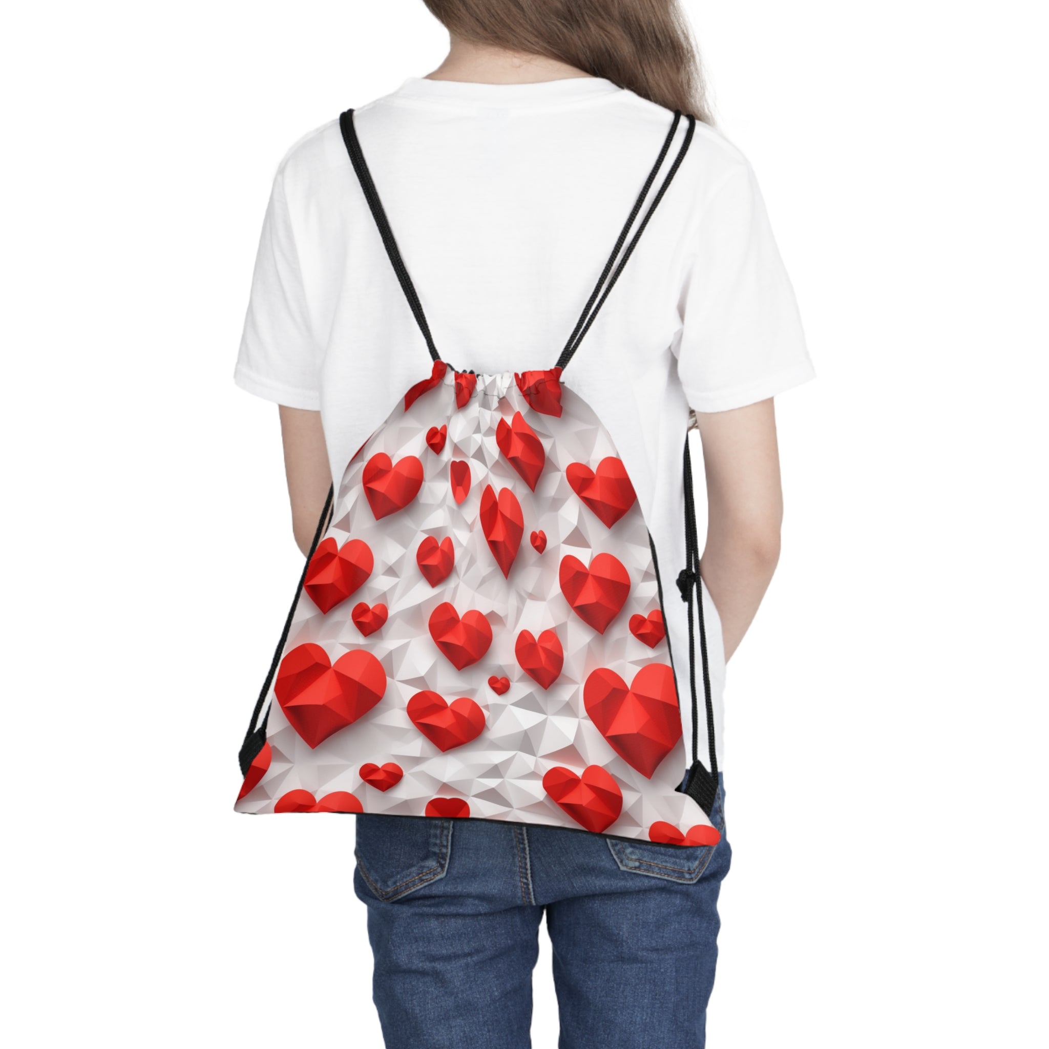 Outdoor Drawstring Bag (AOP) - Seamless Designs 02