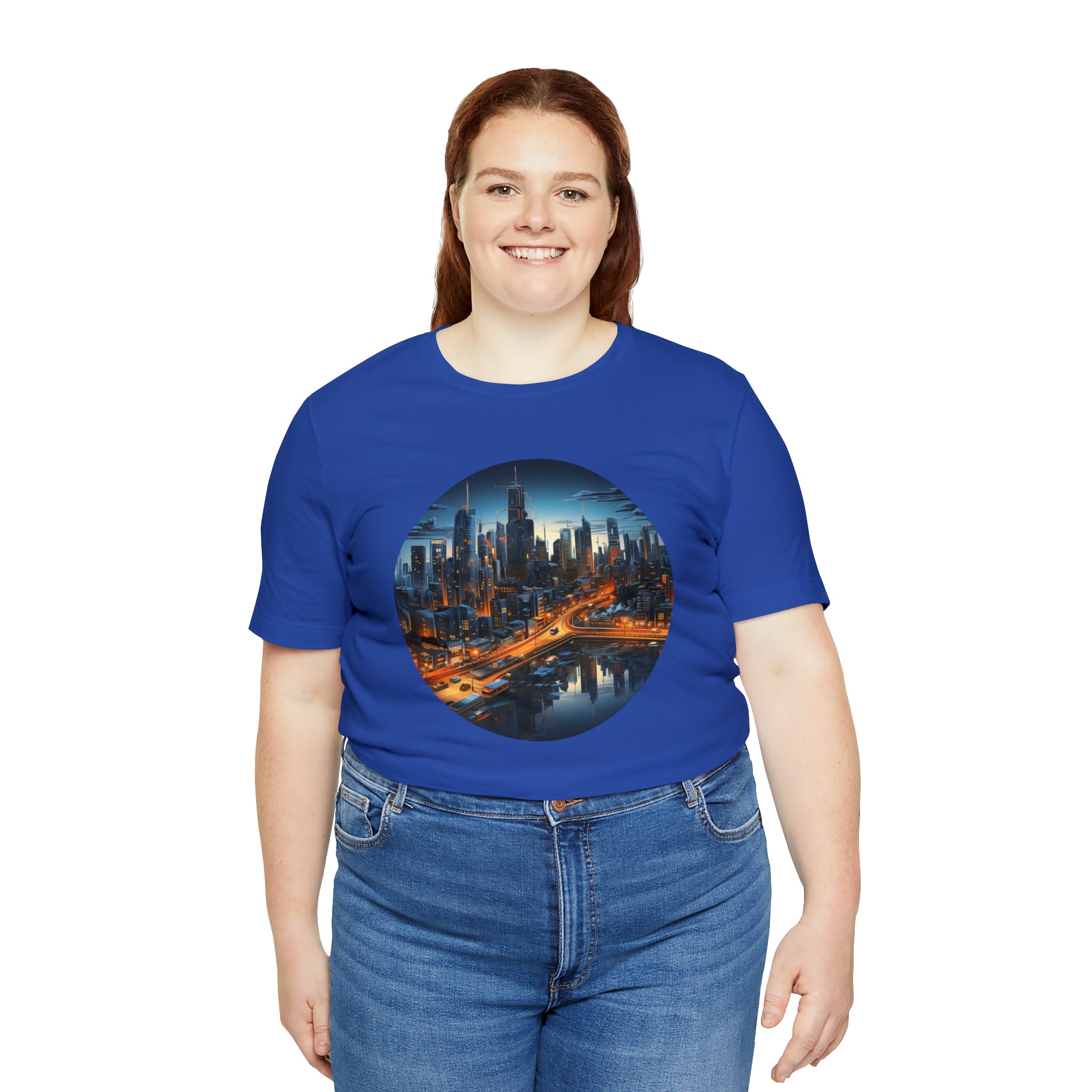 Unisex Jersey Short Sleeve Tee - Isometric Designs 06