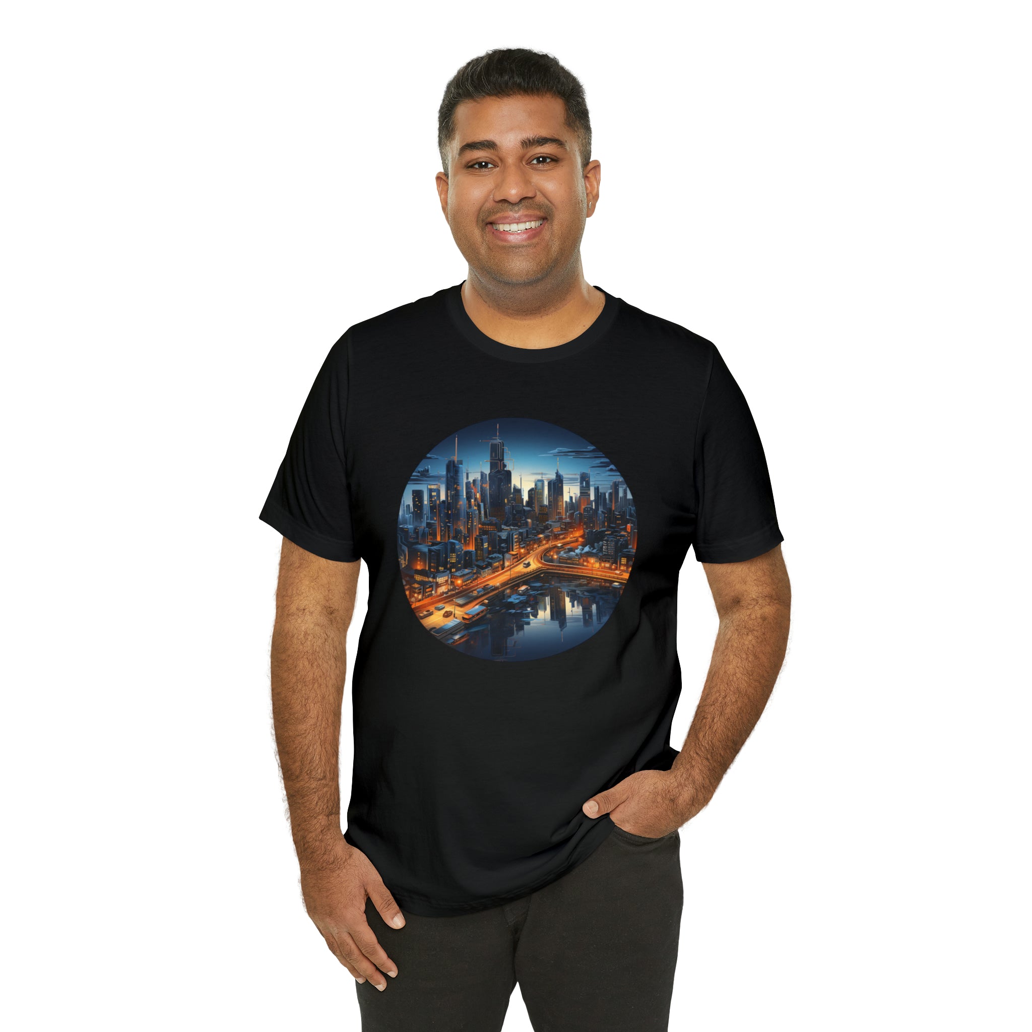 Unisex Jersey Short Sleeve Tee - Isometric Designs 06
