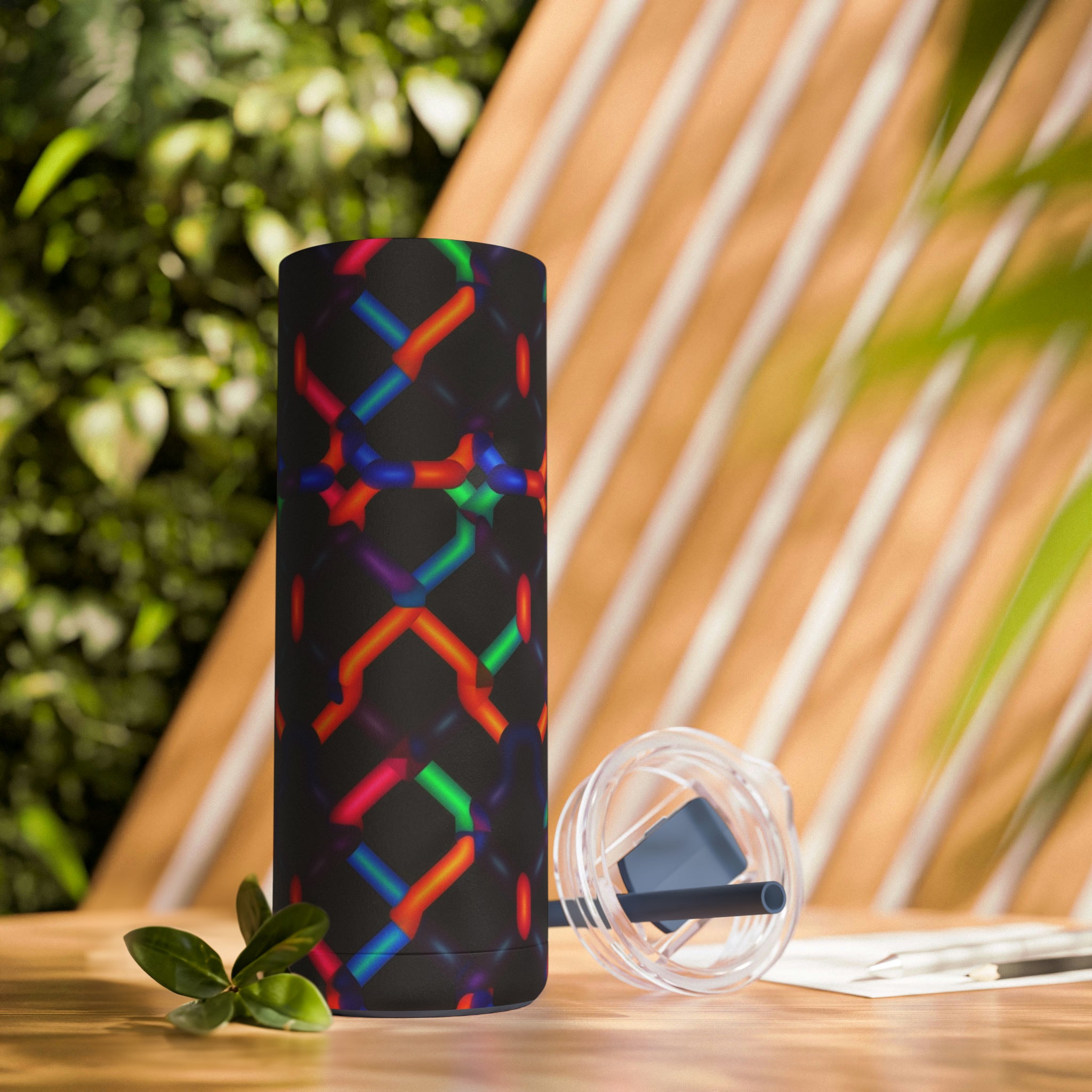 Maars Maker Skinny Matte Tumbler, 20oz - Abstract Designs 06