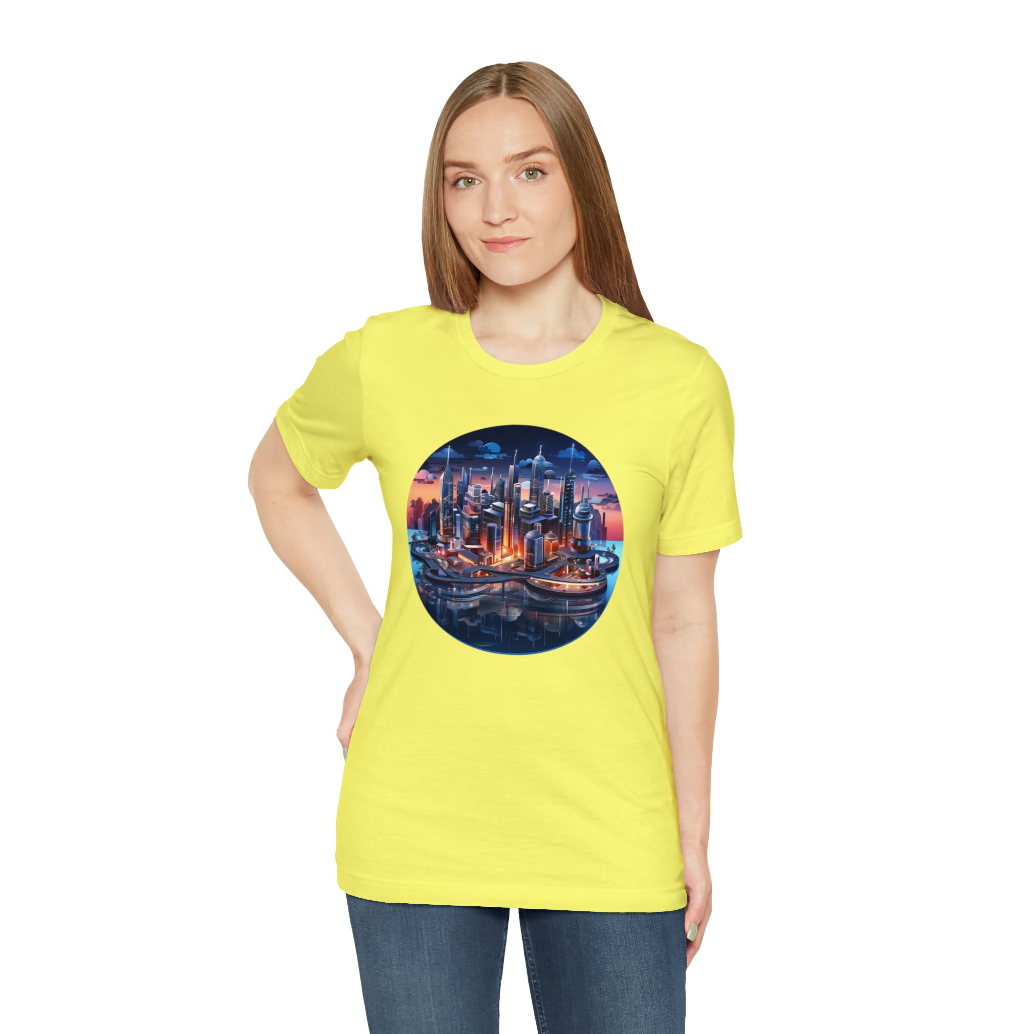 Unisex Jersey Short Sleeve Tee - Isometric Designs 05