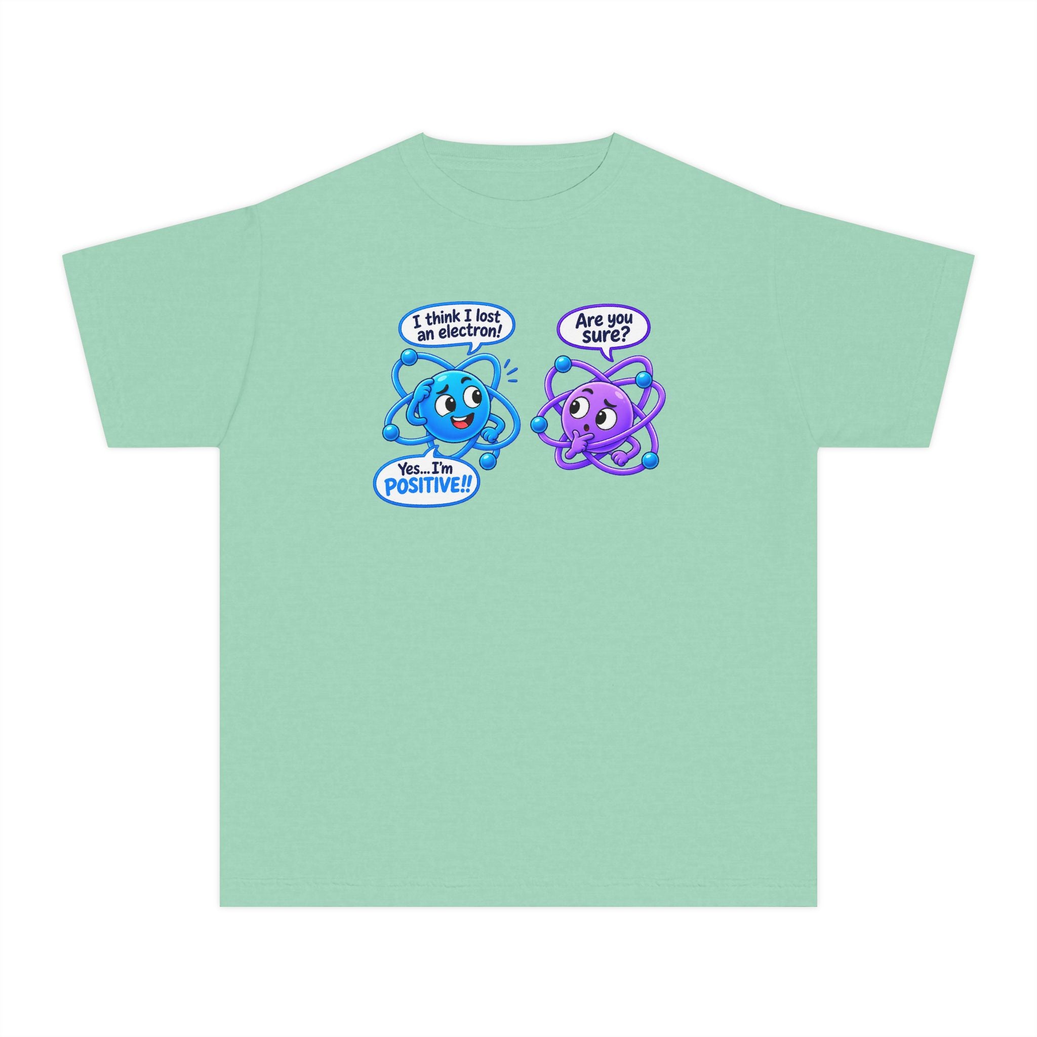 Youth Midweight Cotton Tee - Science collection - Atomic Conversation