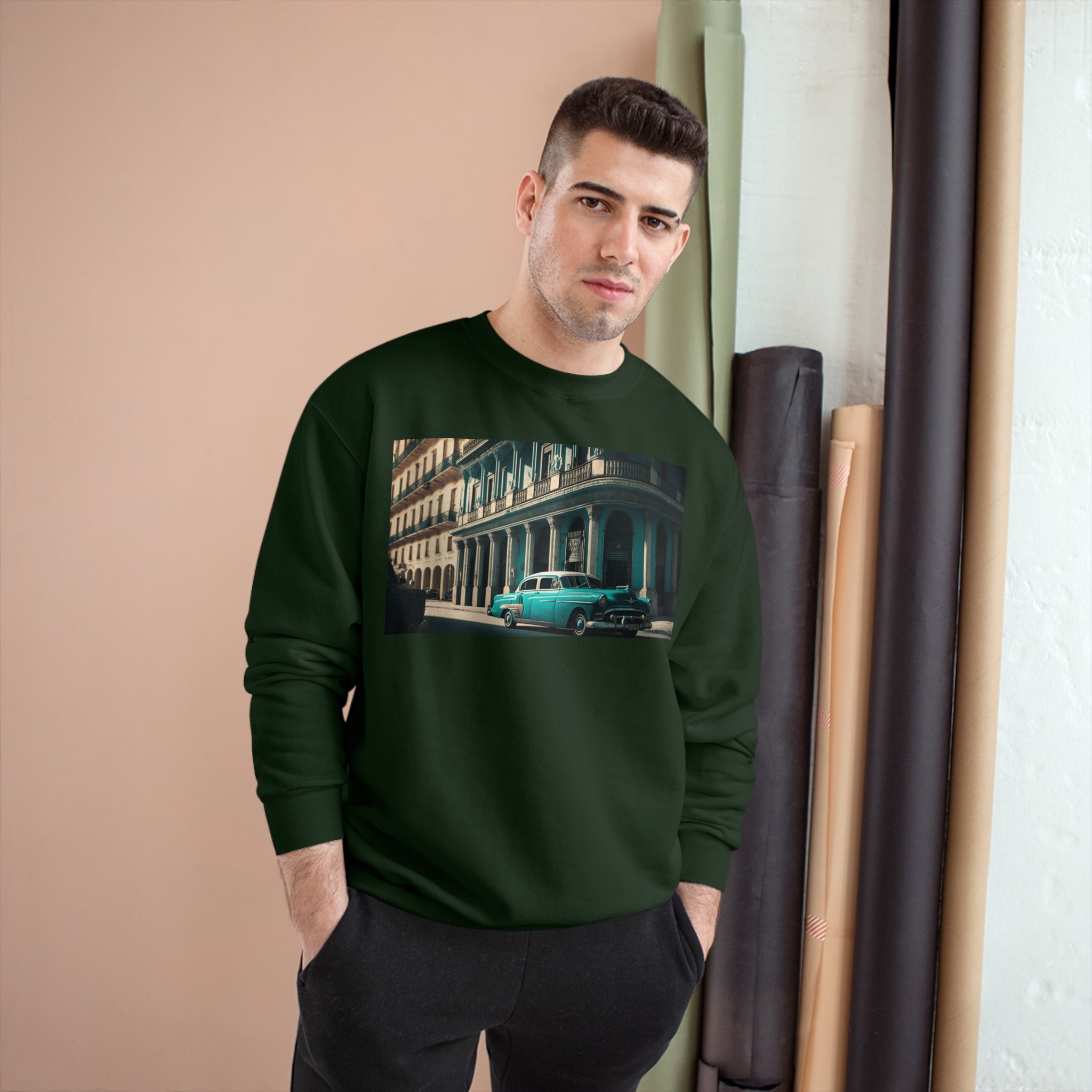Champion Sweatshirt - Duotone Cities, Havana