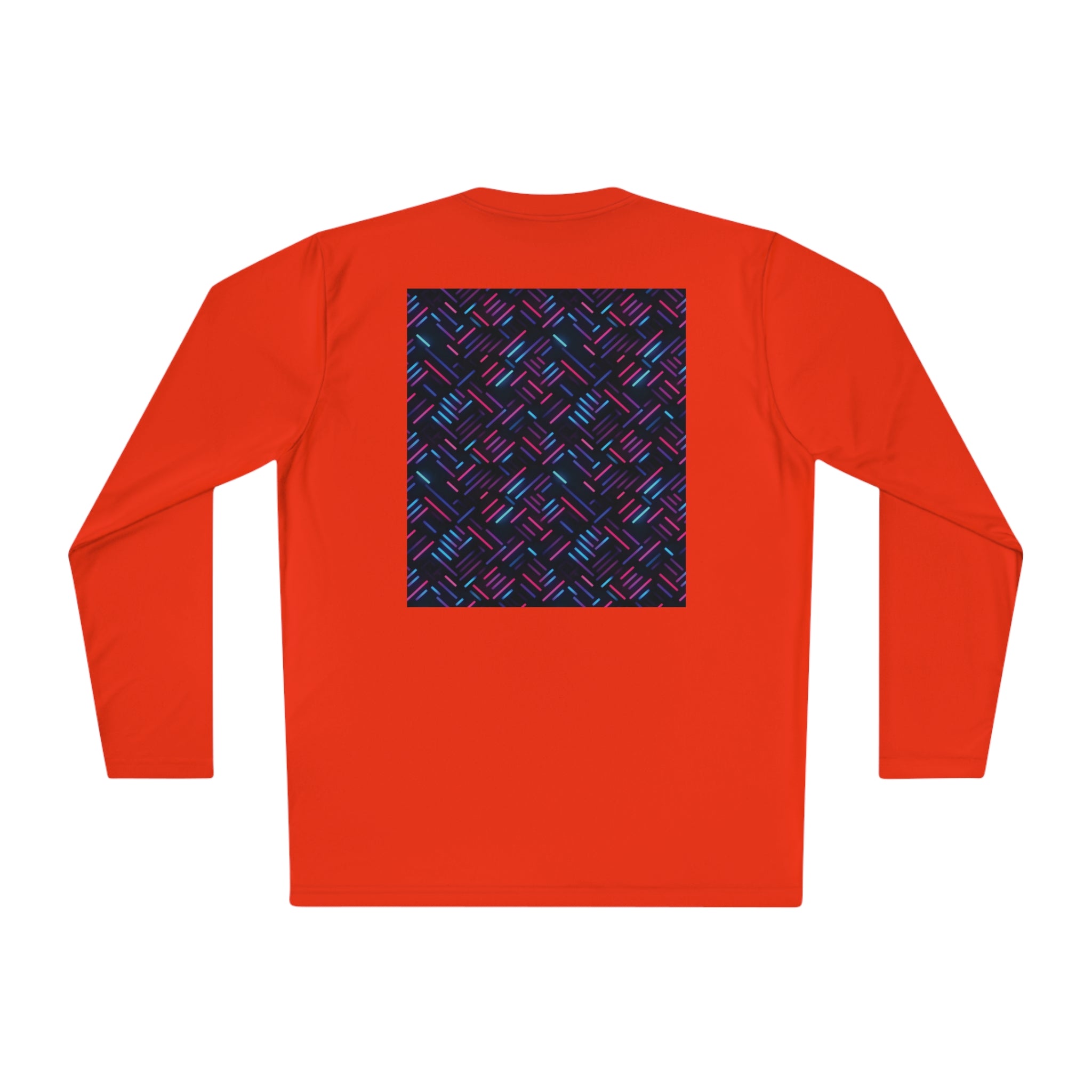 Unisex Lightweight Long Sleeve Tee (AOP) - Abstract Designs 03