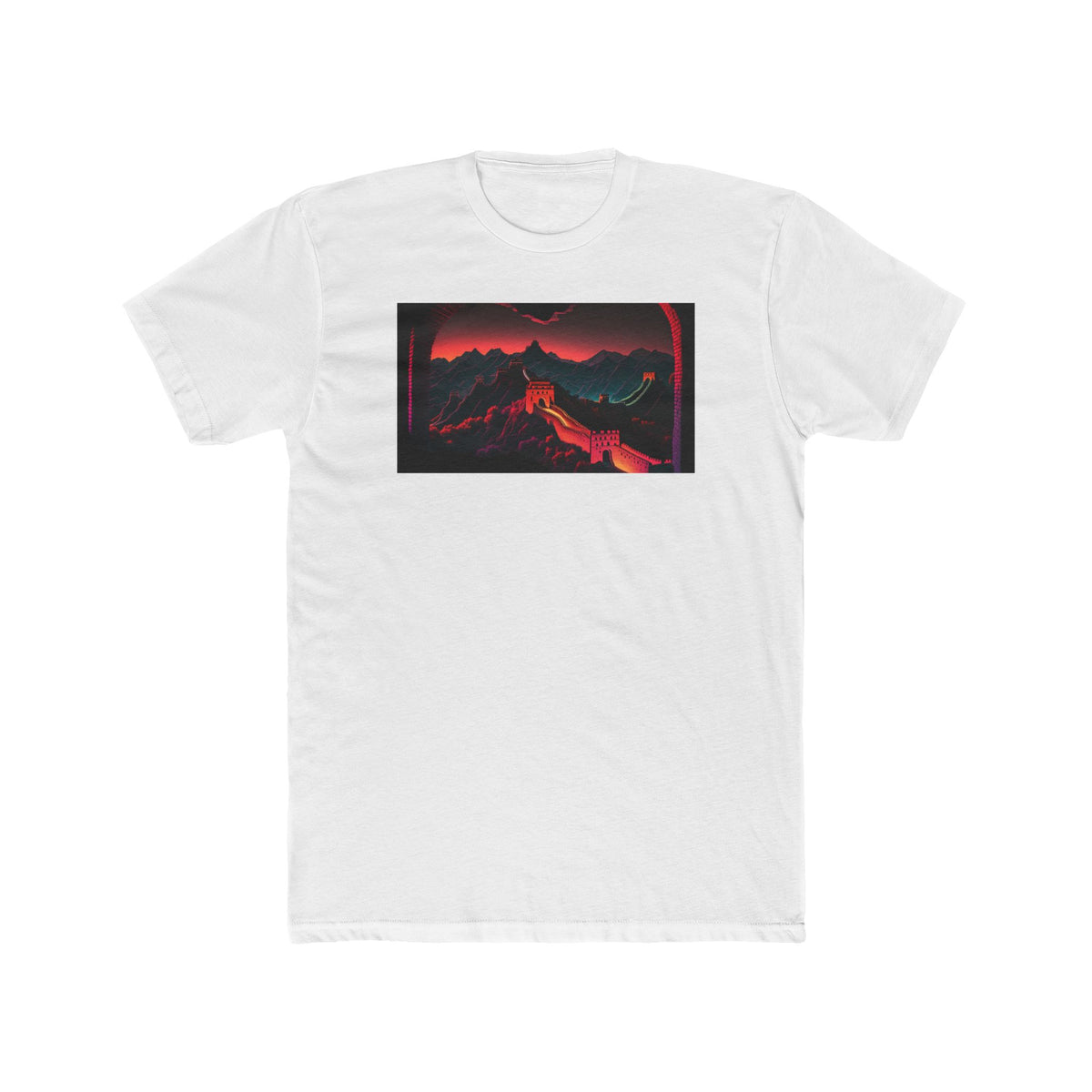 Men's Cotton Crew Tee - Elsewhere collection - Great Wall of China