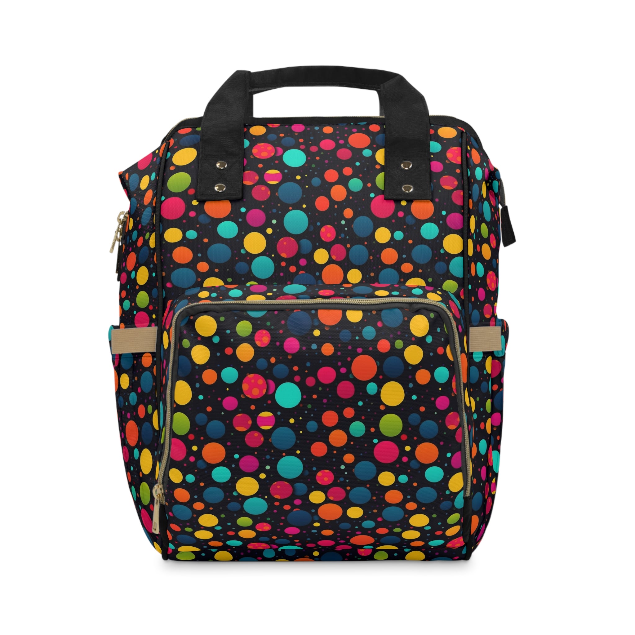 Multifunctional Diaper Backpack (AOP) - Abstract Designs 02