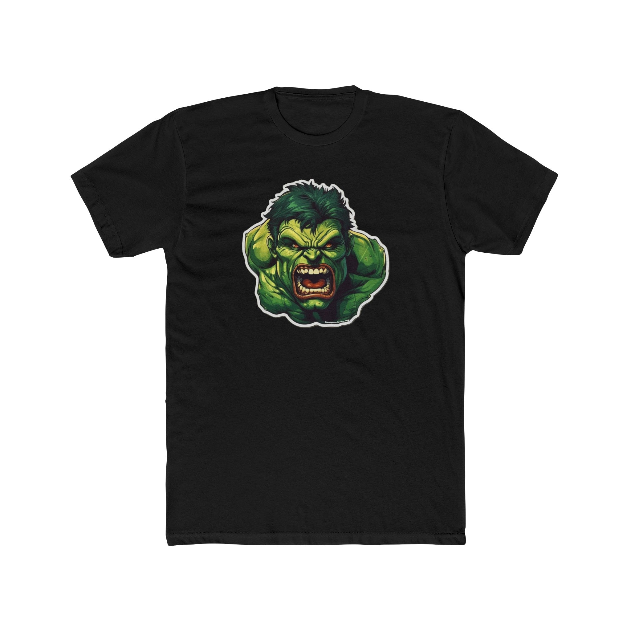 Men's Cotton Crew Tee - Superheroes Collection - Hulk 02