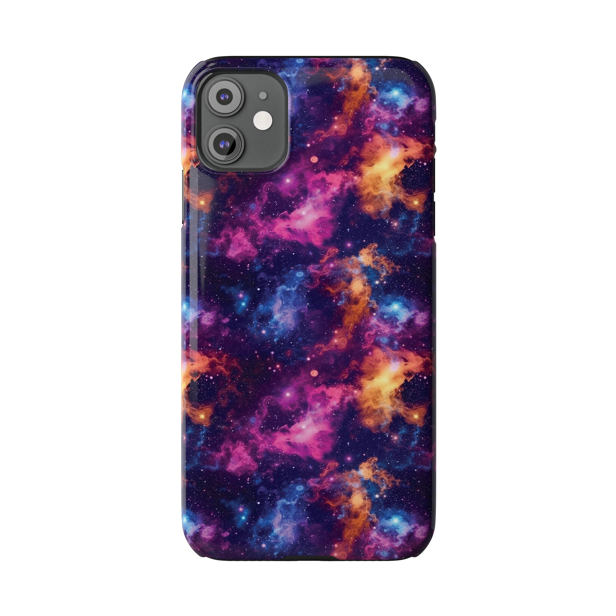 Slim Phone Cases (AOP) - Seamless Fantasy Galaxies 06