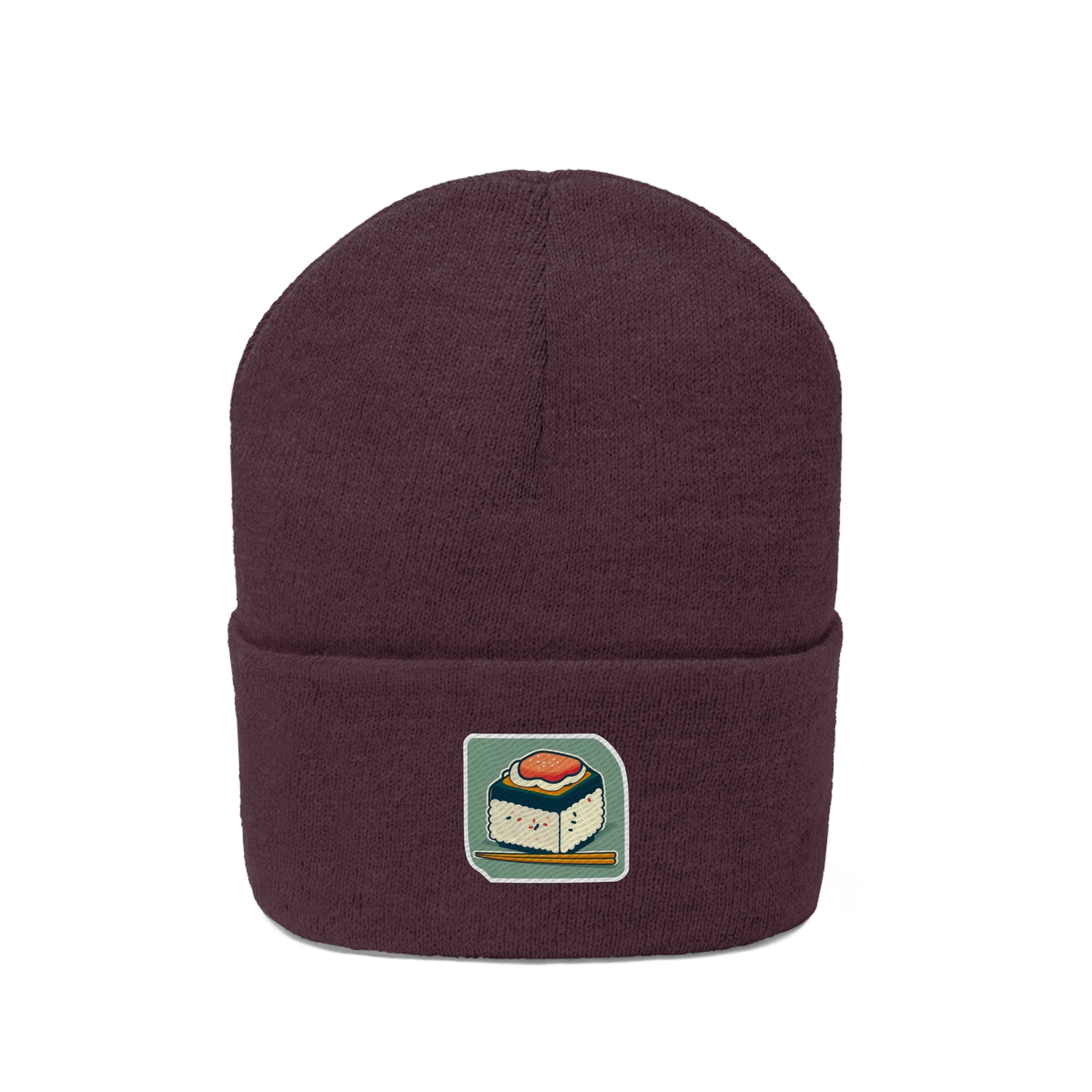 Knit Beanie - Sushi Pop Art