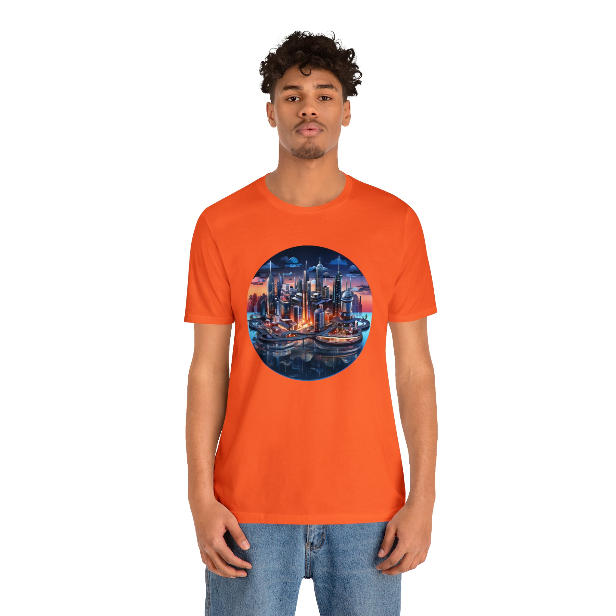 Unisex Jersey Short Sleeve Tee - Isometric Designs 05