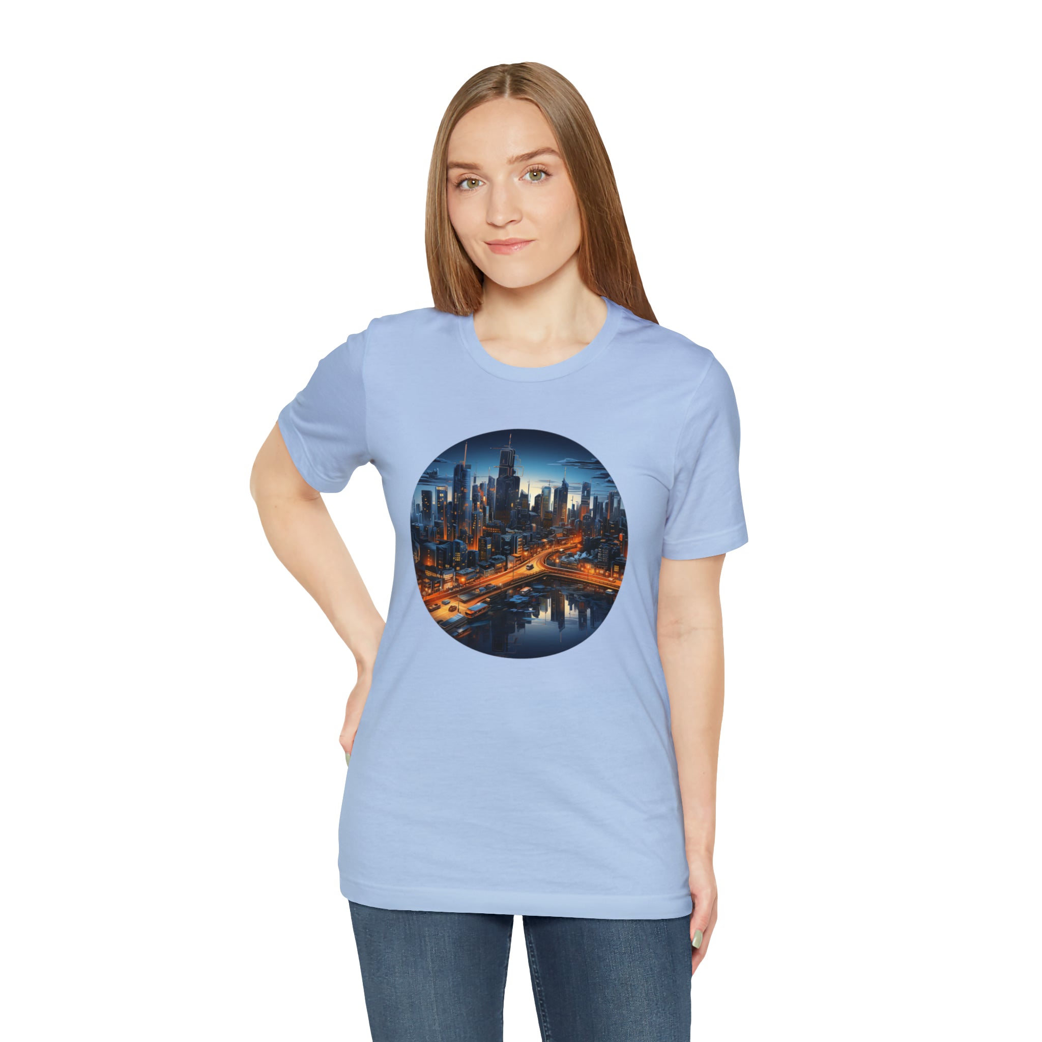 Unisex Jersey Short Sleeve Tee - Isometric Designs 06