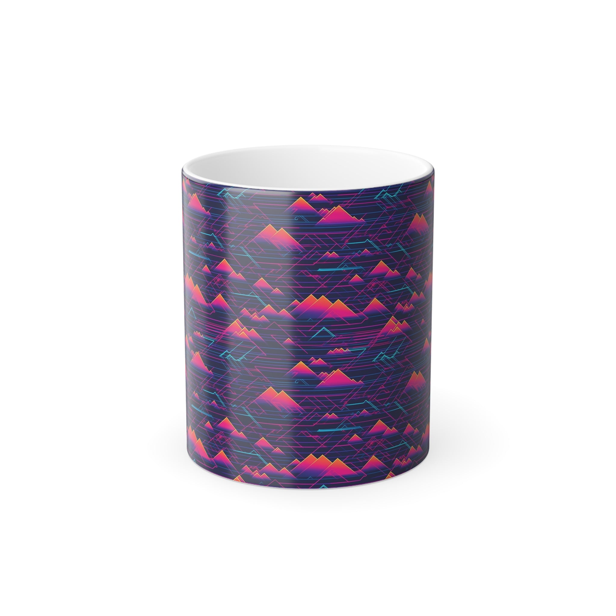 Color-Changing Mug, 11oz — Abstract Designs 02