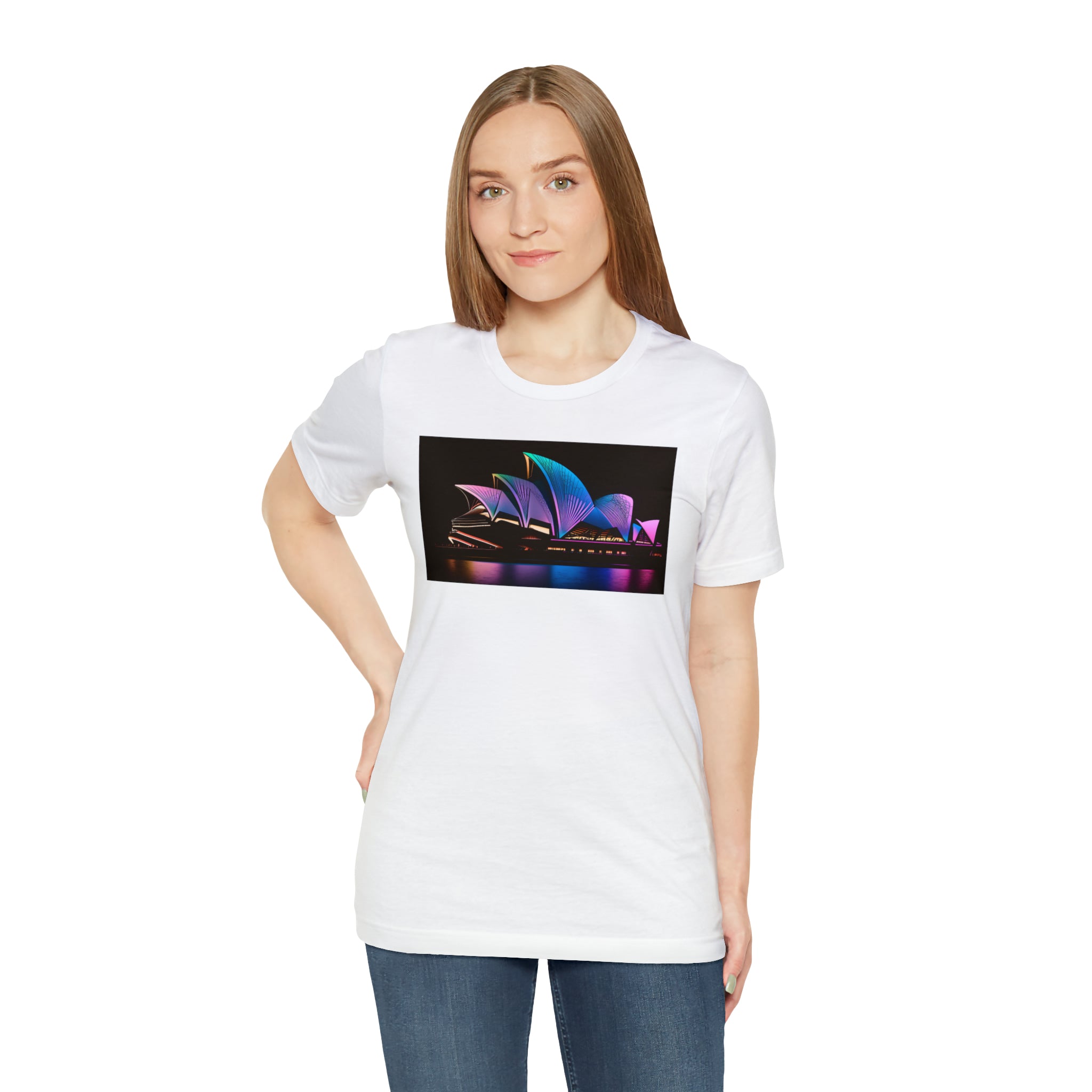 Unisex Jersey Short Sleeve Tee - Sydney Opera House, Australia