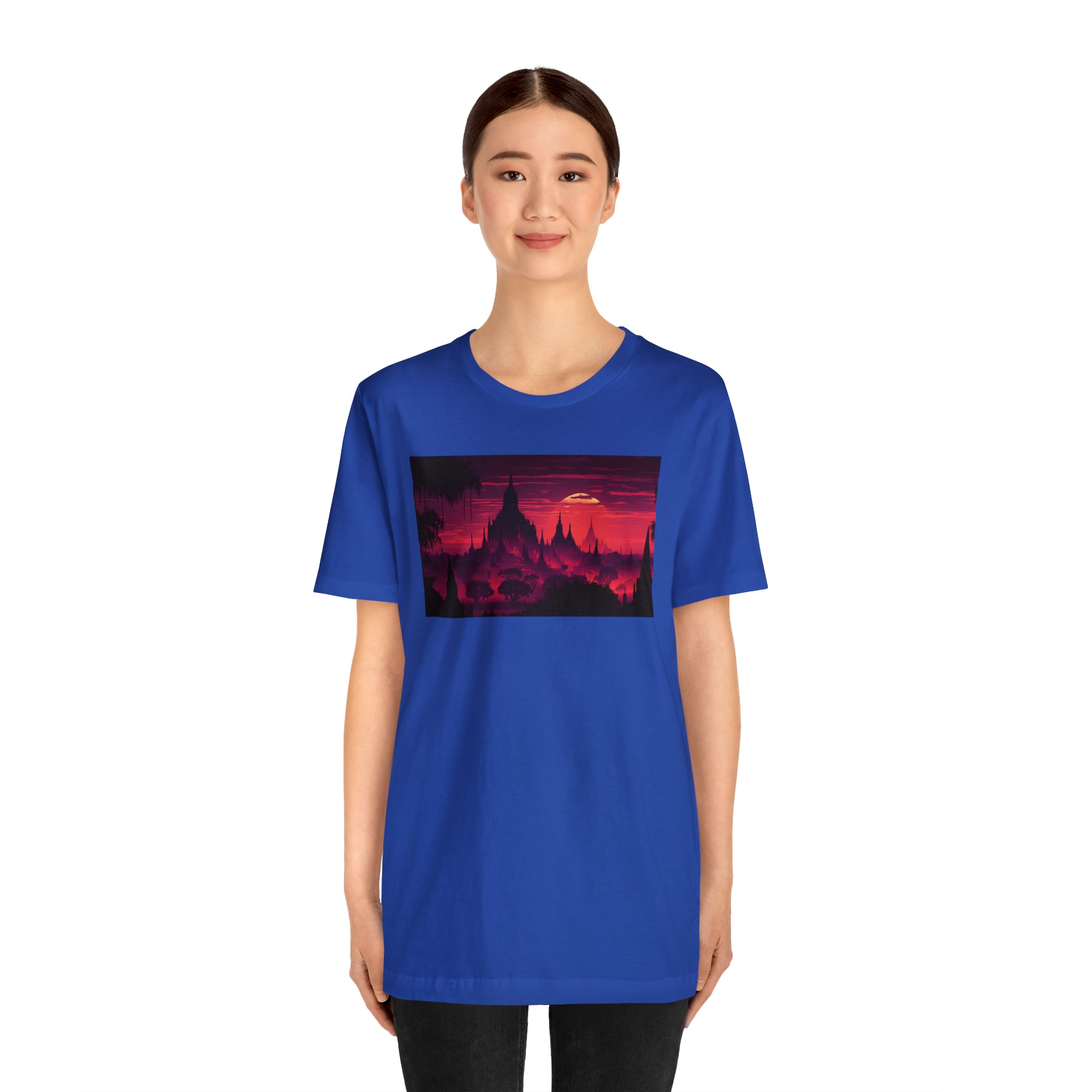 Unisex Jersey Short Sleeve Tee - Bagan, Myanmar