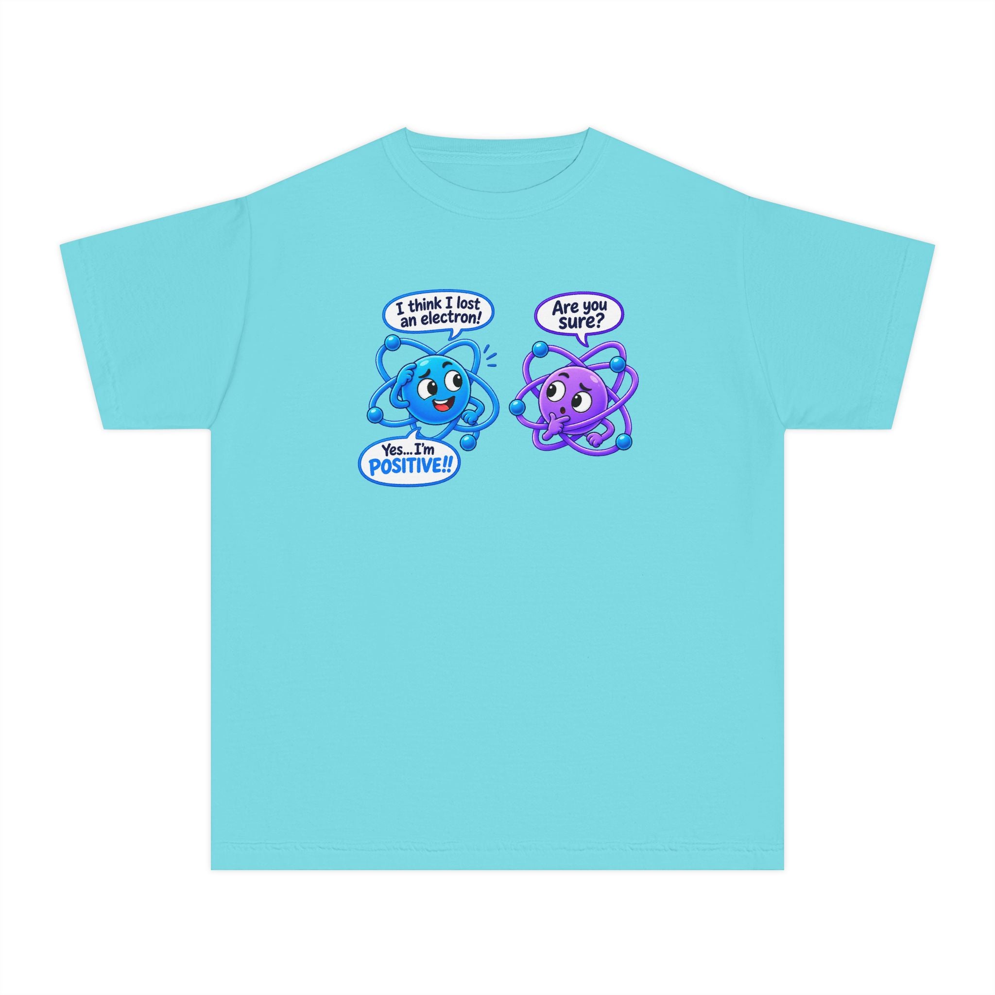 Youth Midweight Cotton Tee - Science collection - Atomic Conversation