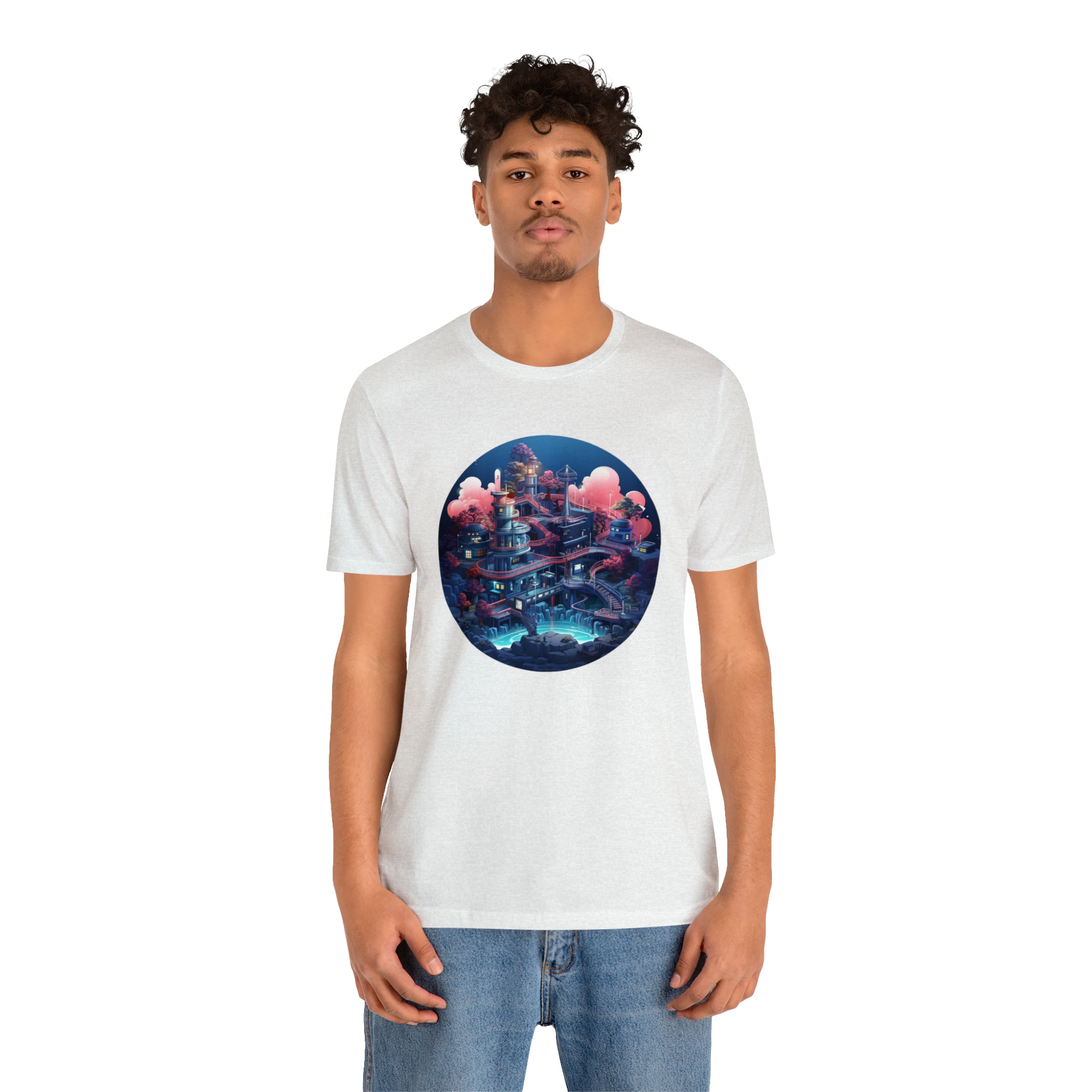 Unisex Jersey Short Sleeve Tee - Isometric Designs 03