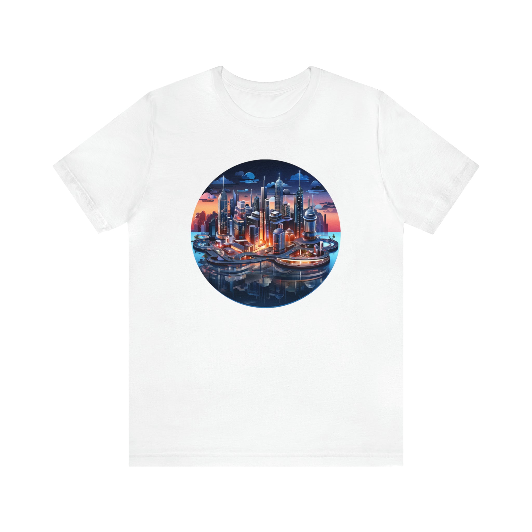 Unisex Jersey Short Sleeve Tee - Isometric Designs 05