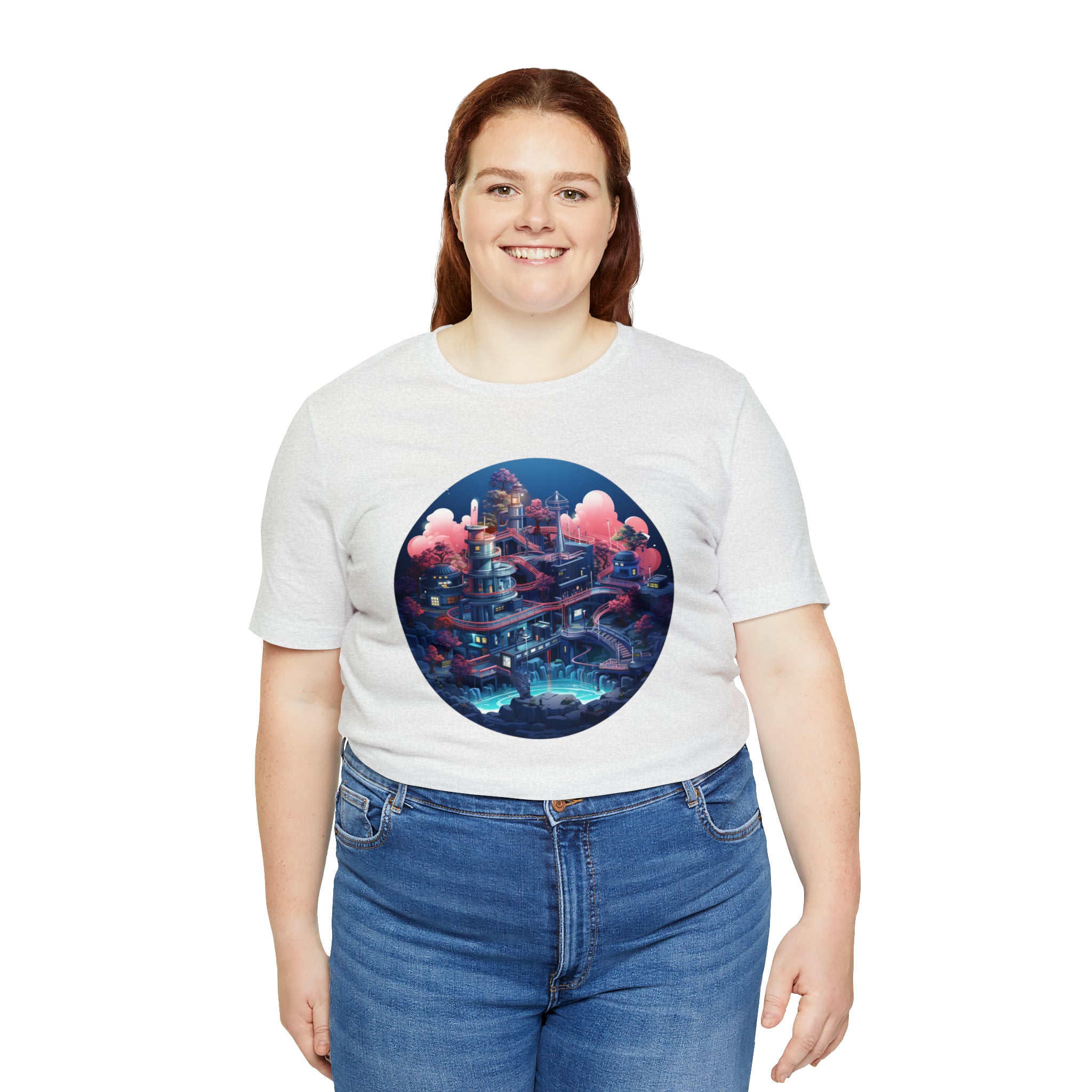 Unisex Jersey Short Sleeve Tee - Isometric Designs 03