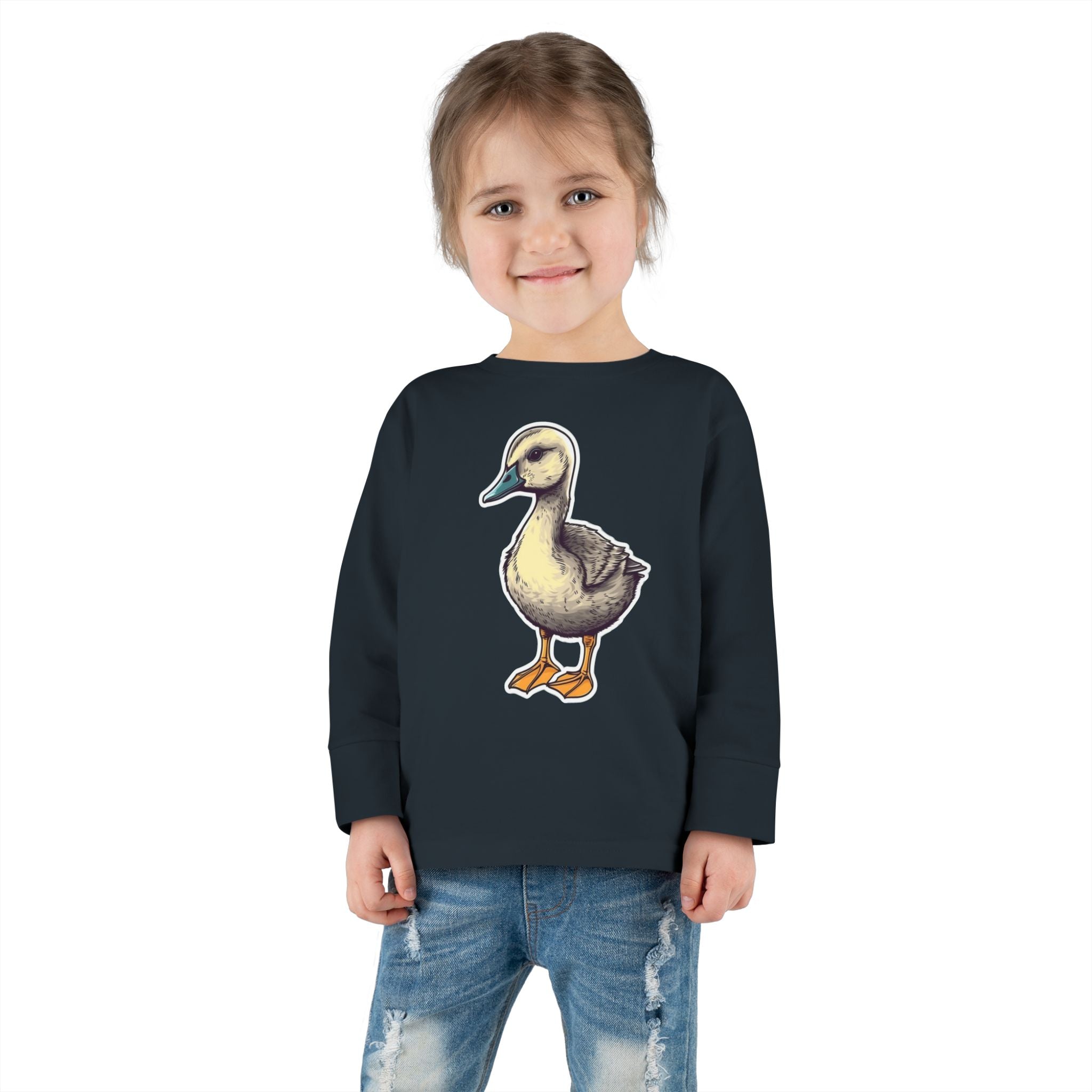 Toddler Long Sleeve Tee - Goose Gosling
