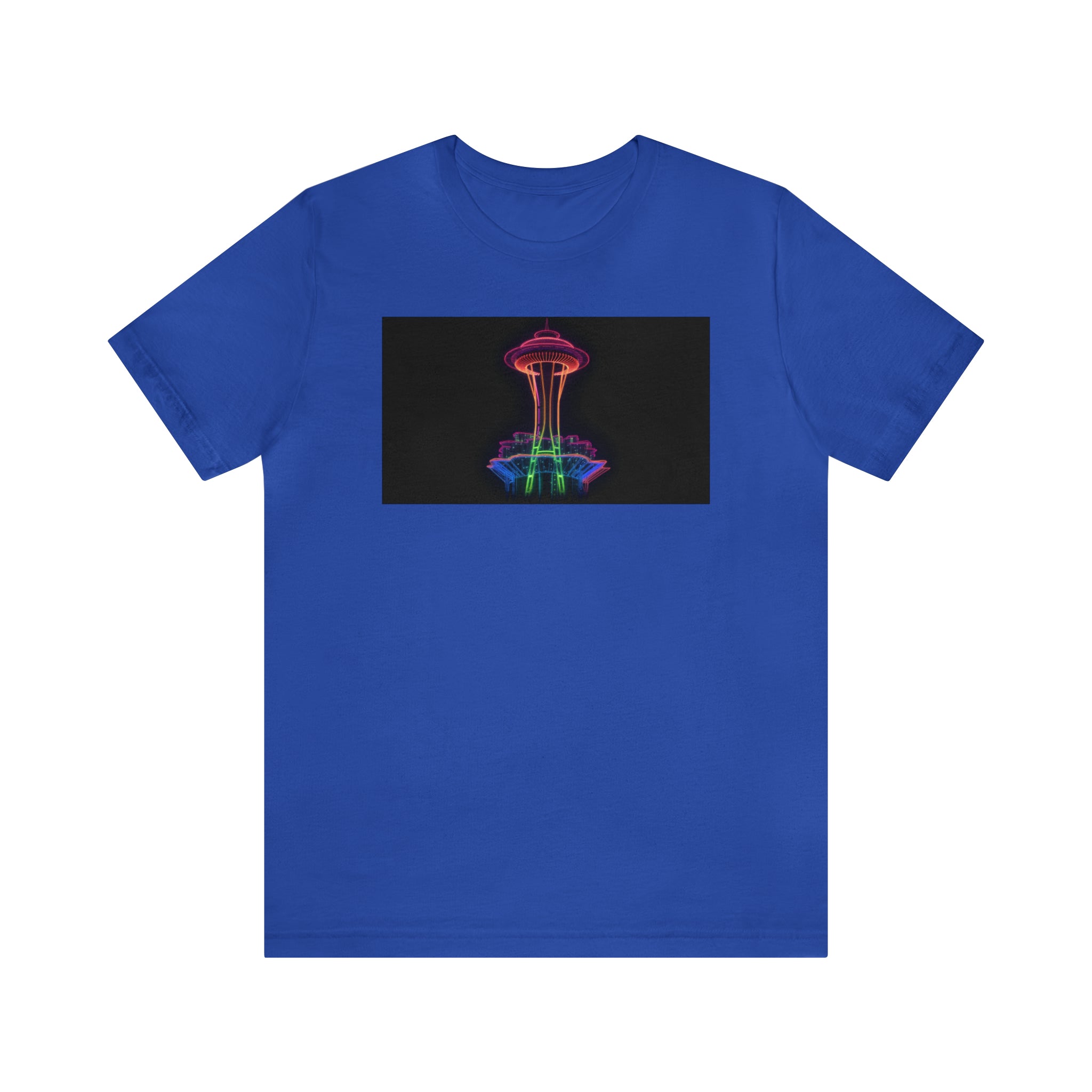 Unisex Jersey Short Sleeve Tee - Space Needle, Seattle, USA