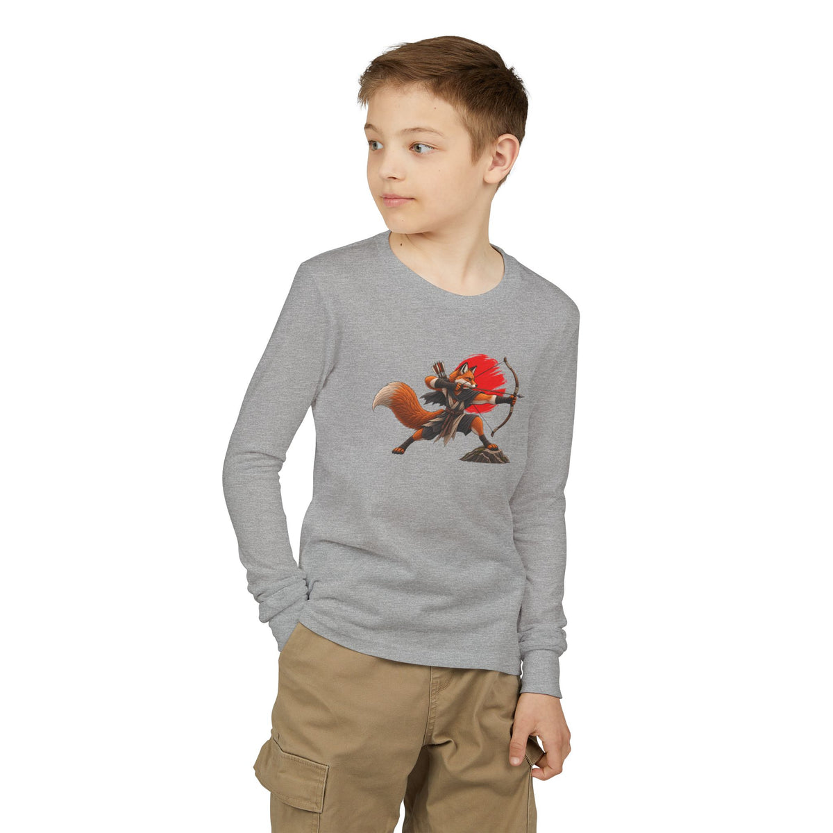 The Archer - Shibui - Youth Long Sleeve Tee